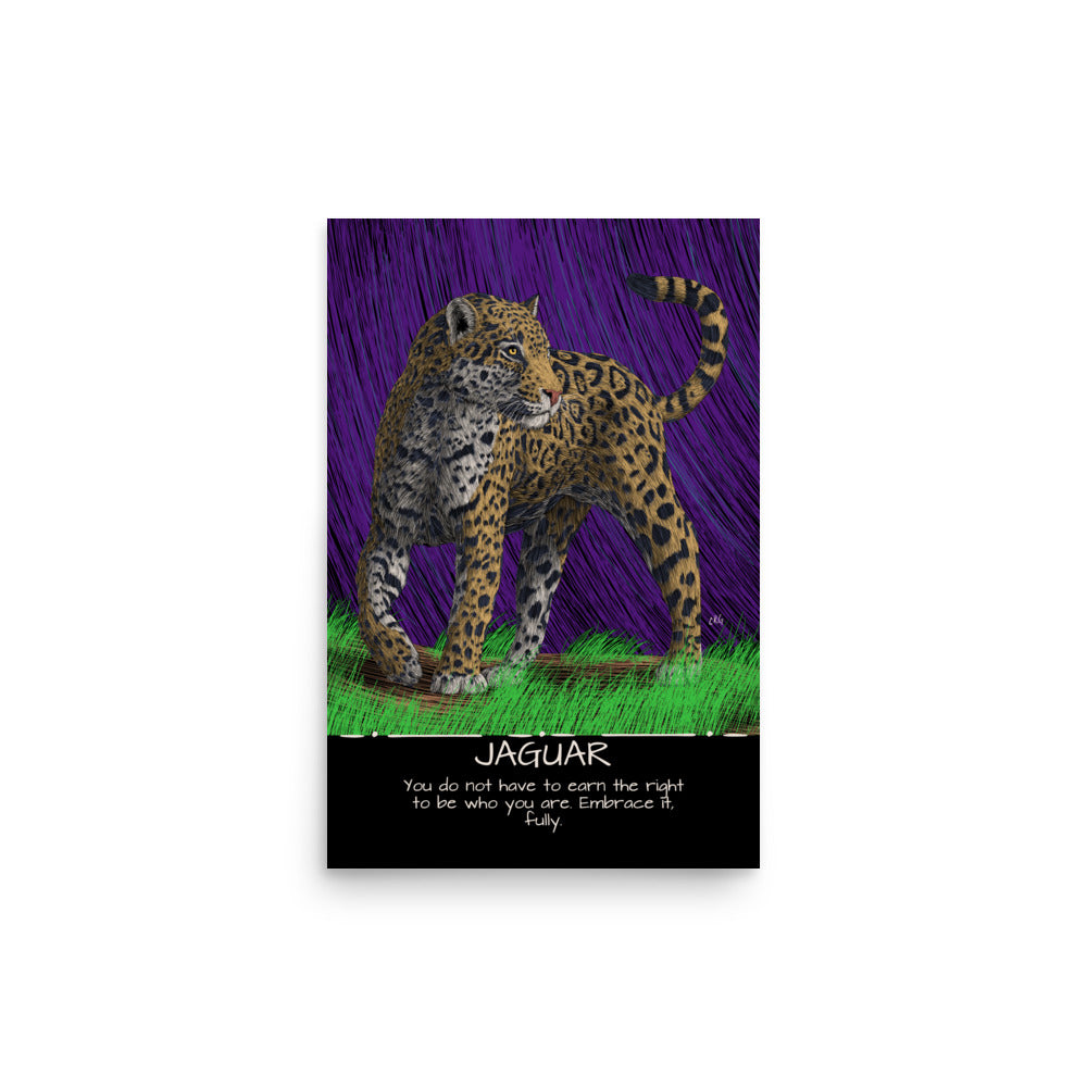 Jaguar Art Print