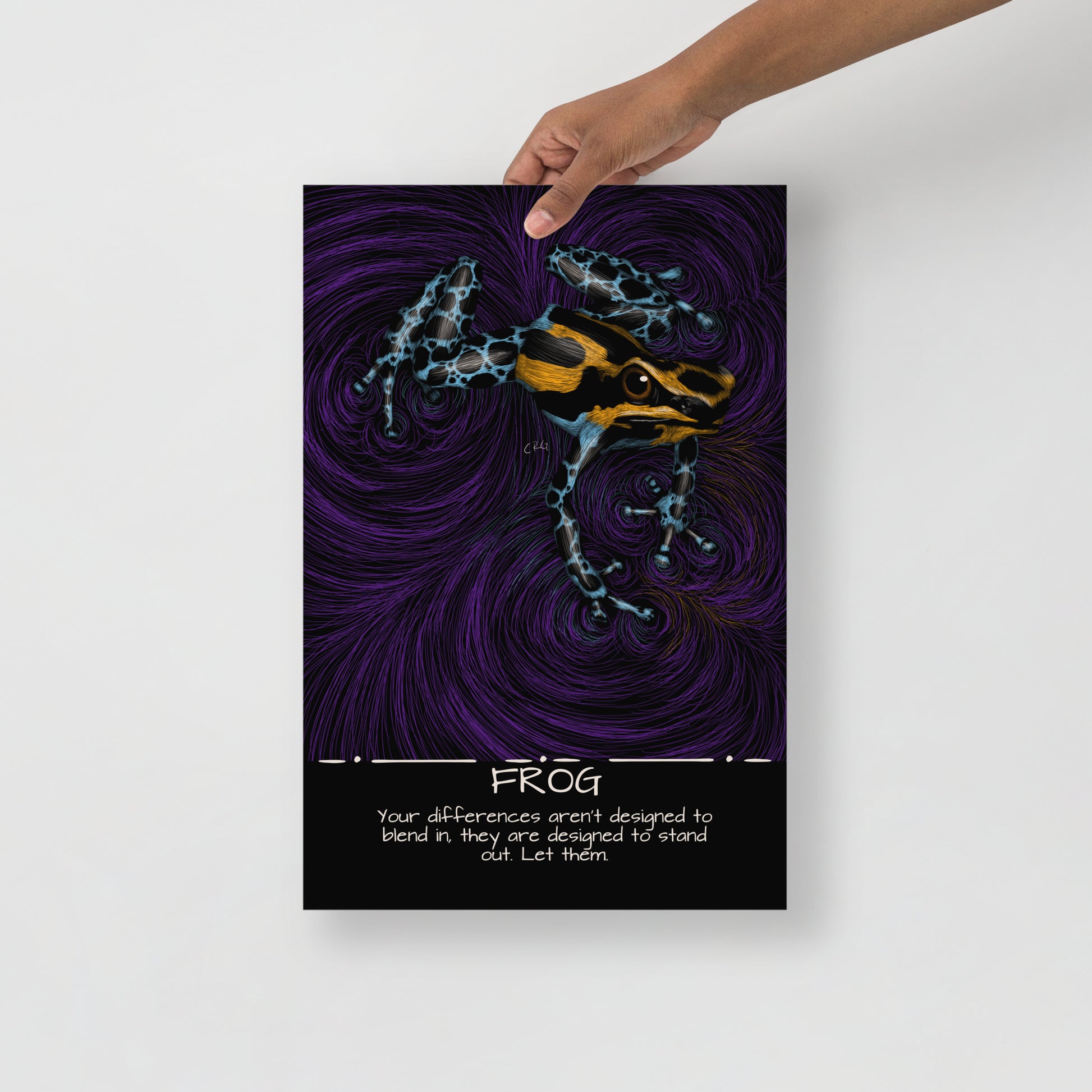 Frog Art Print