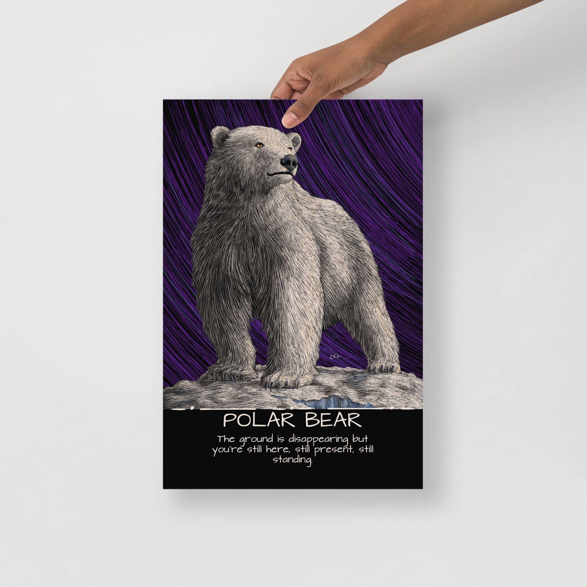 Polar Bear Art Print
