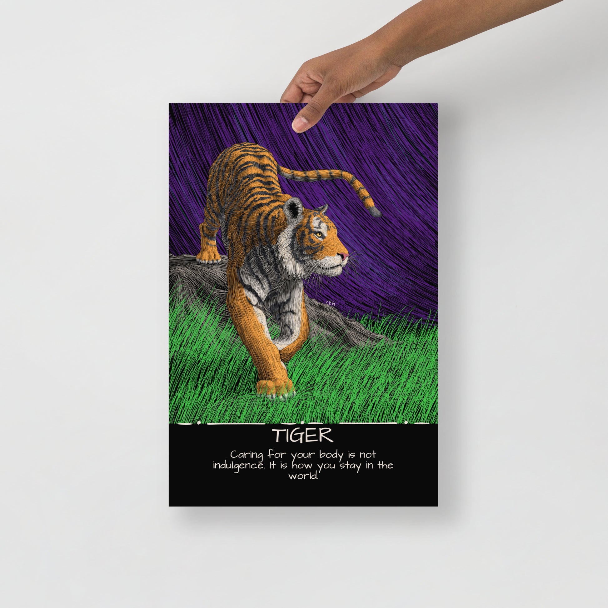 Tiger Art Print
