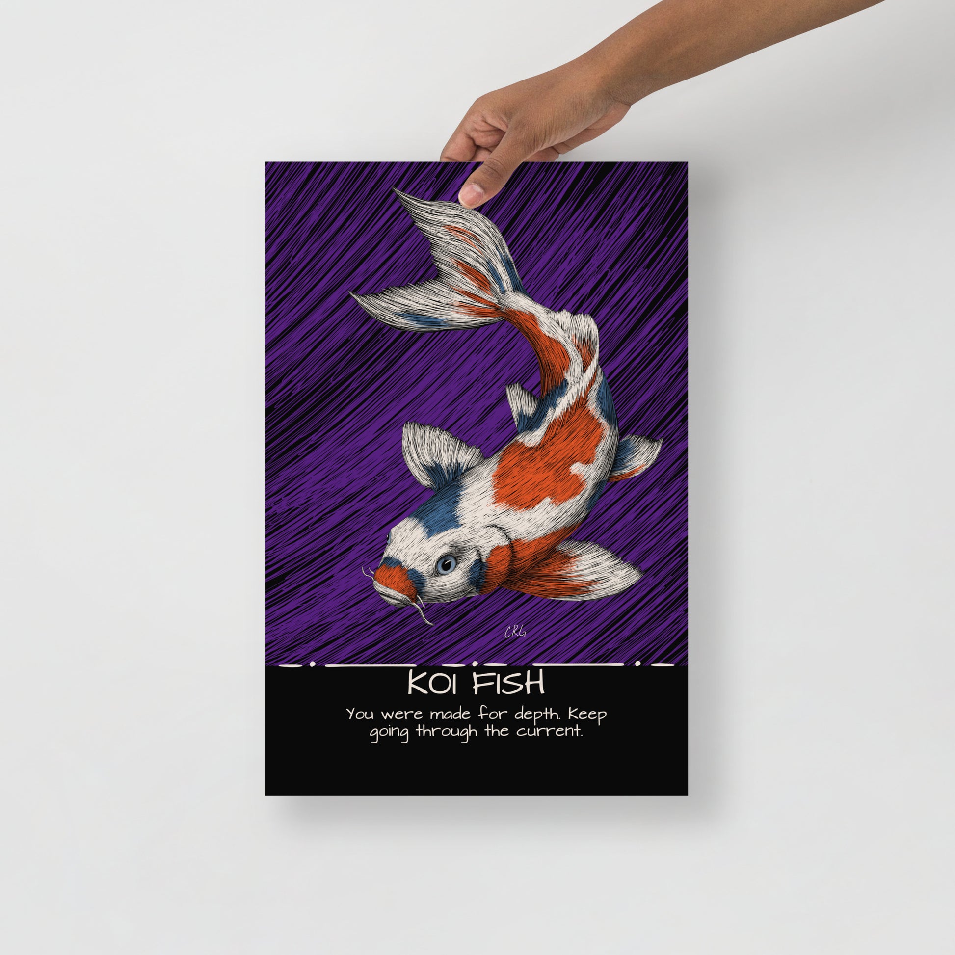 Koi Fish Art Print