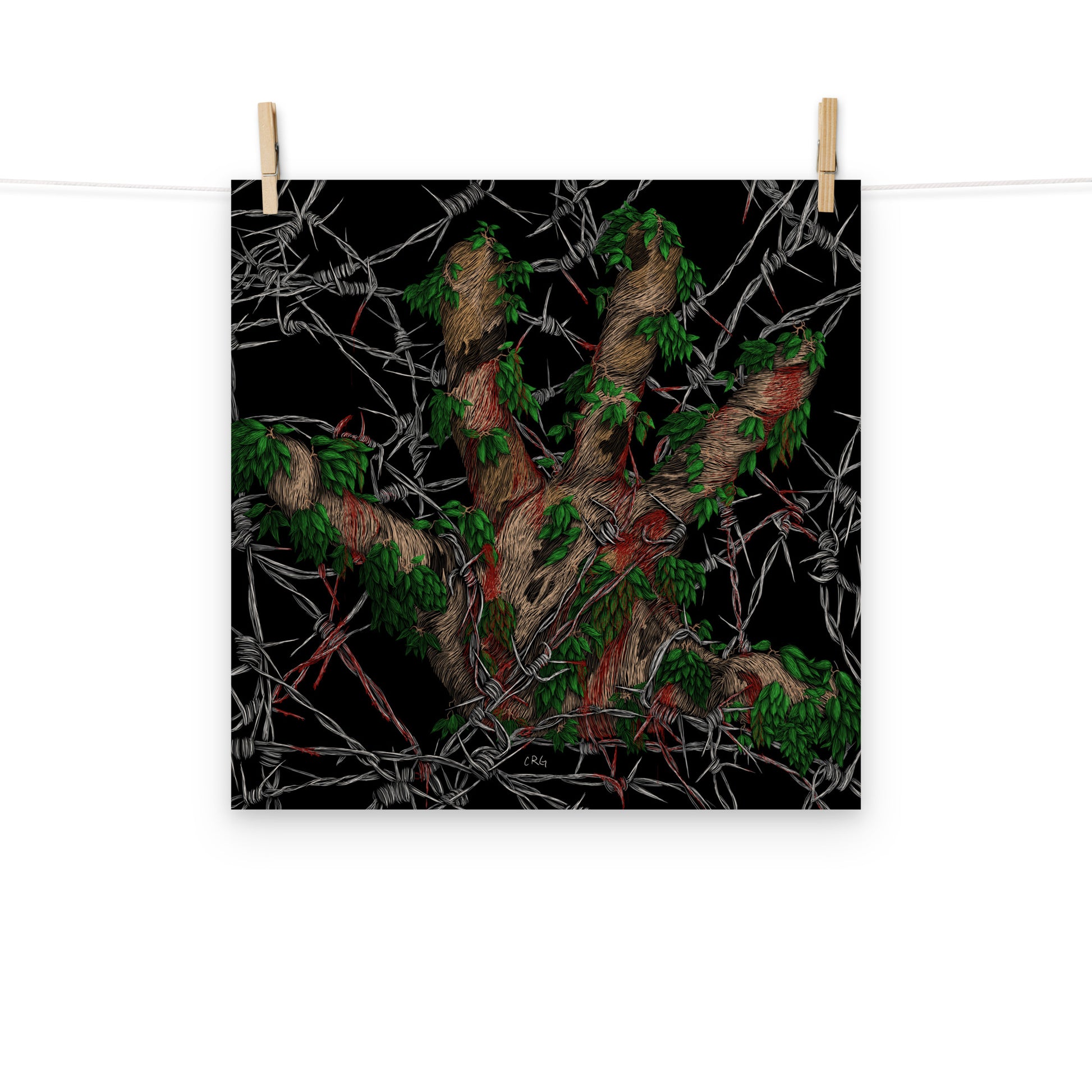 The Price of Greed is Everything Art Print