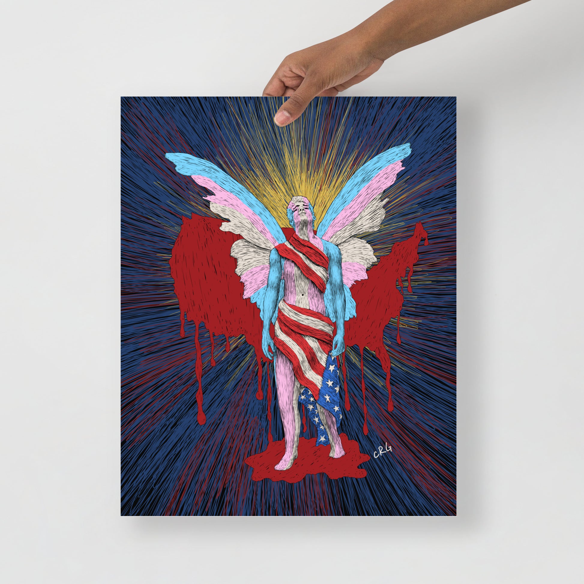 SOS Art Print