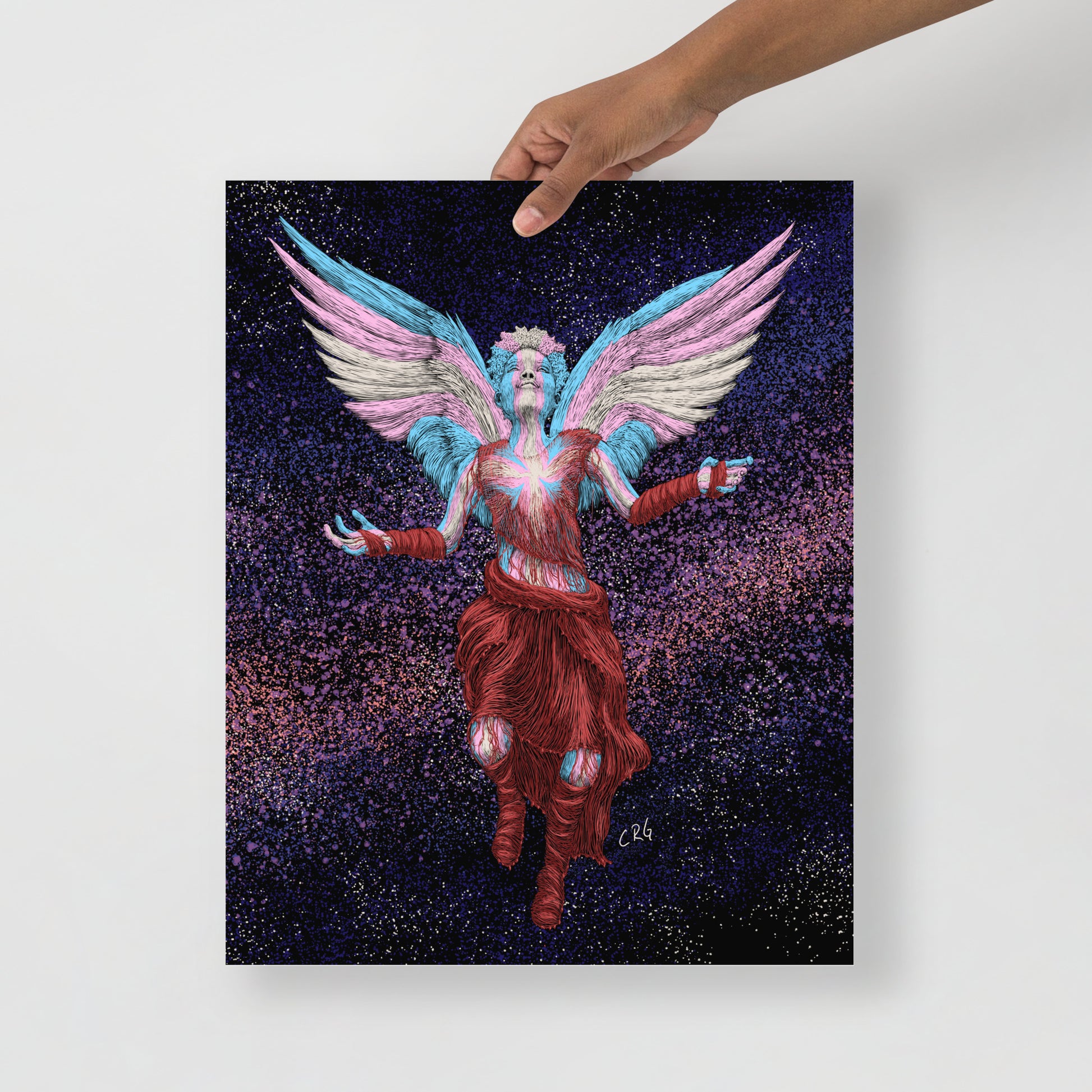 I See the Universe in Your Soul Art Print
