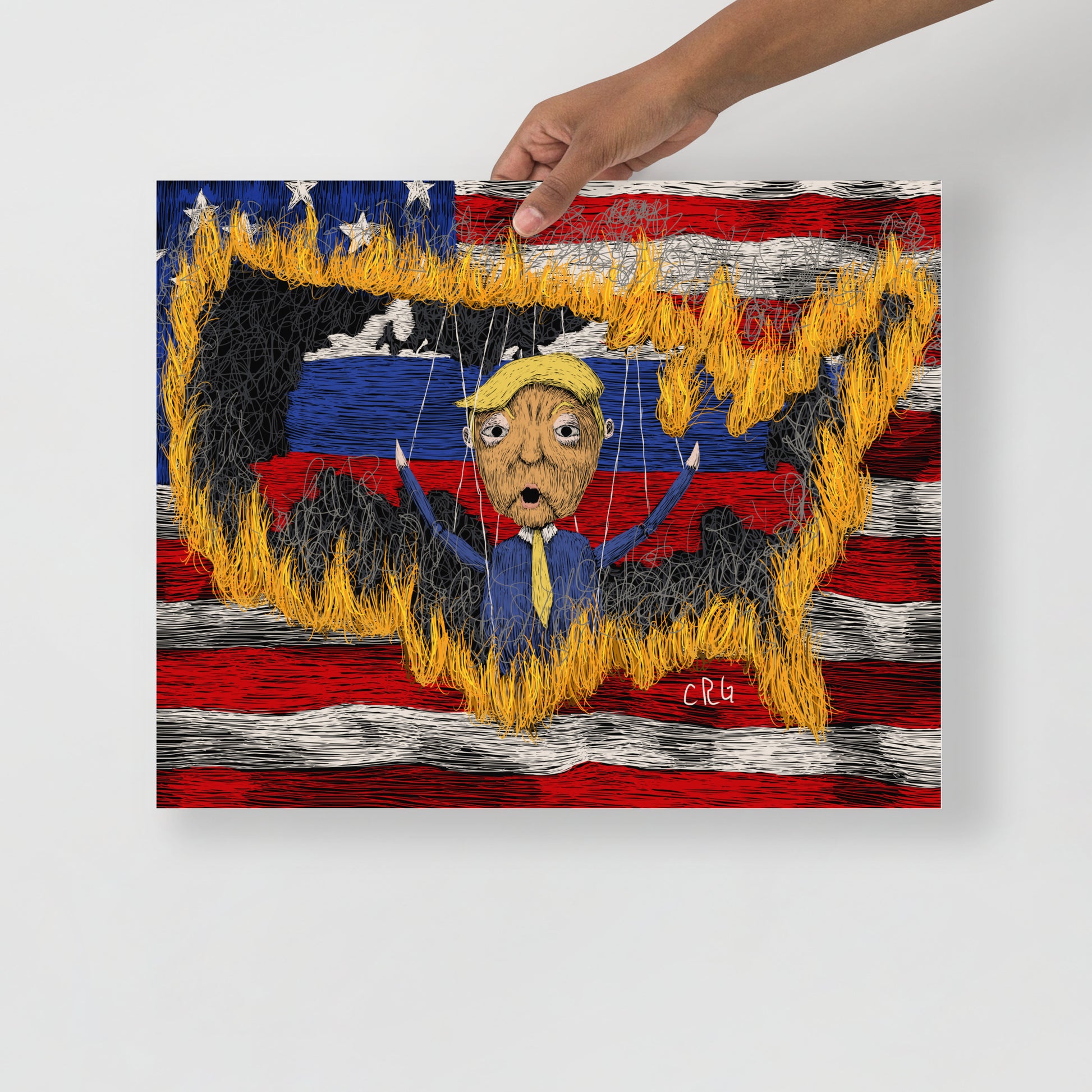 The Puppet Art Print