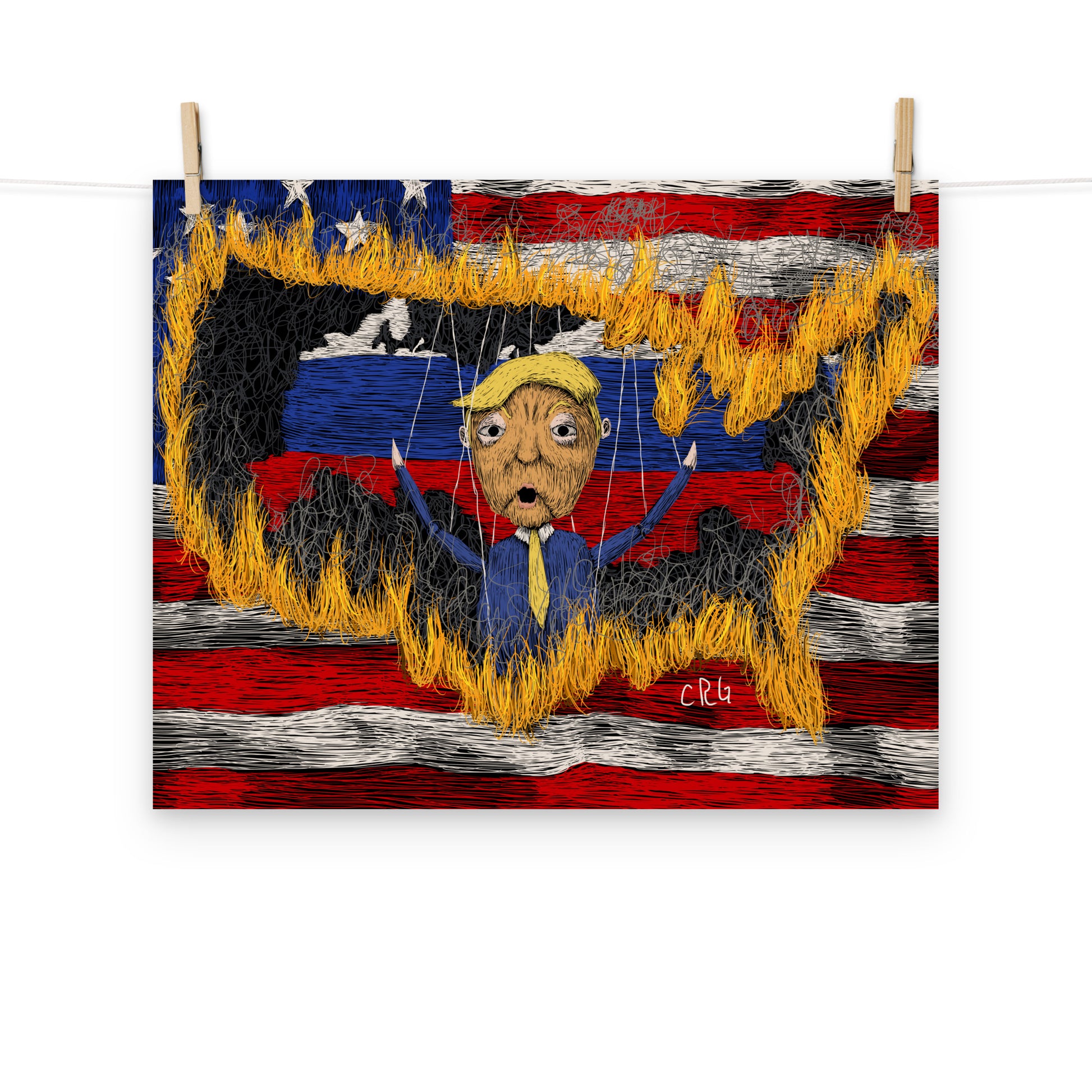 The Puppet Art Print