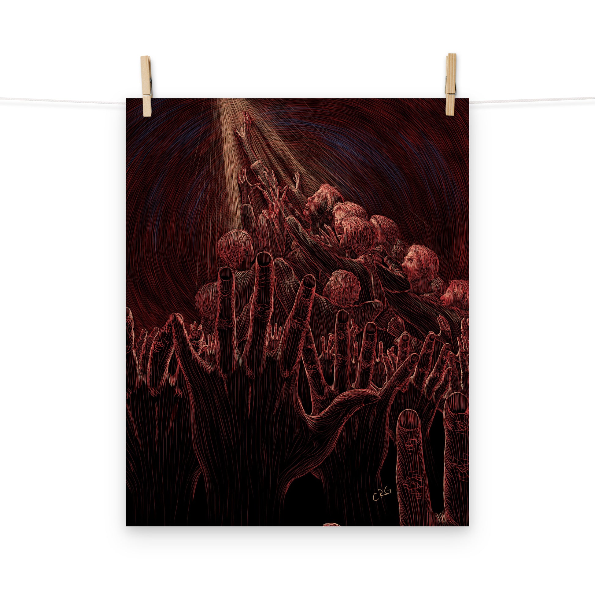 The Vices of Capitalism Art Print
