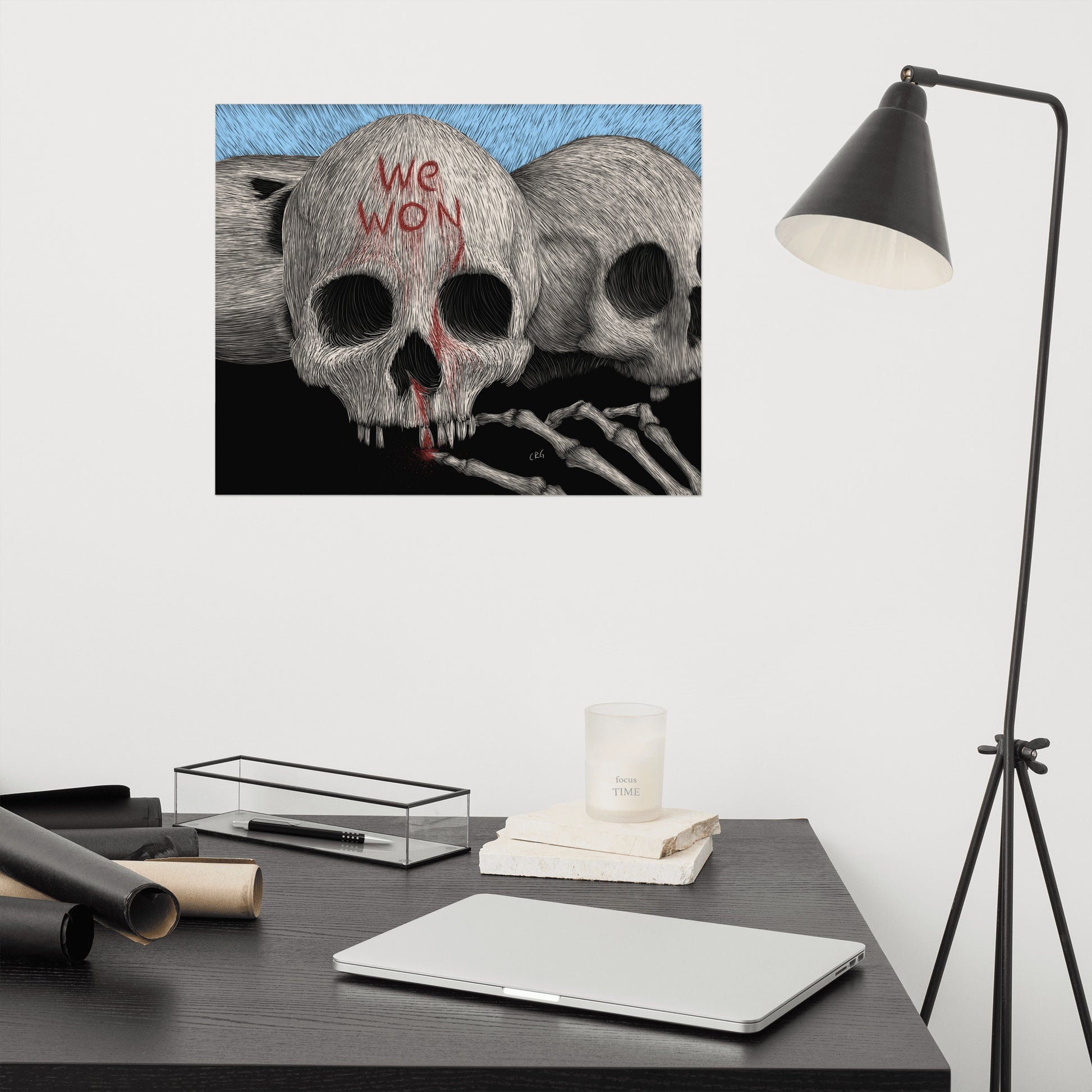 But At Least Our Cause Was Just Art Print