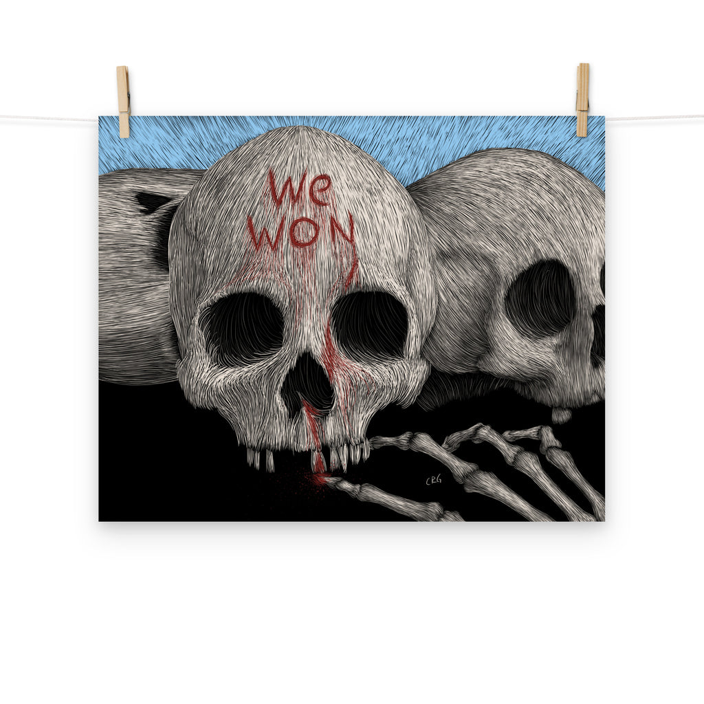 But At Least Our Cause Was Just Art Print