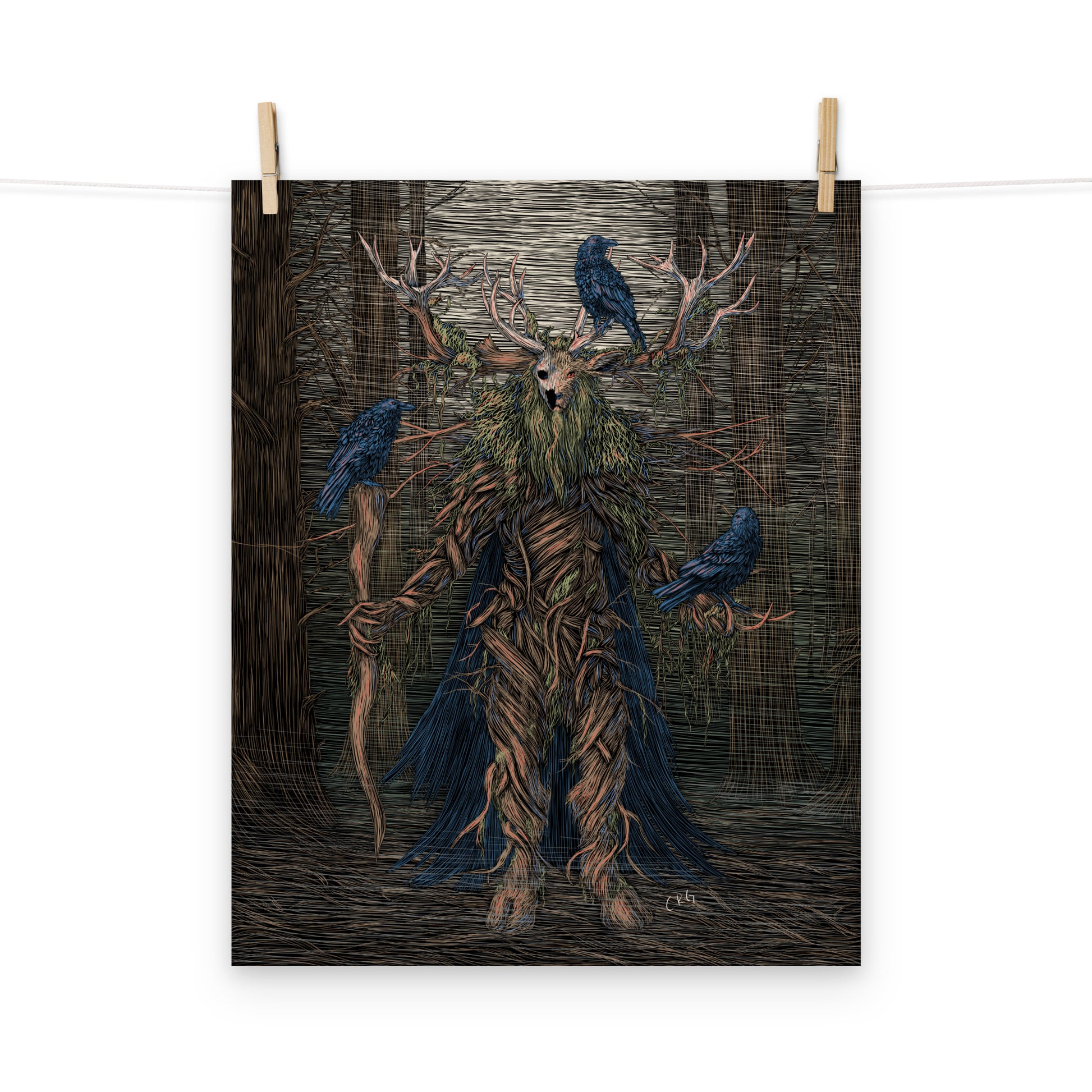Leshy Art Print