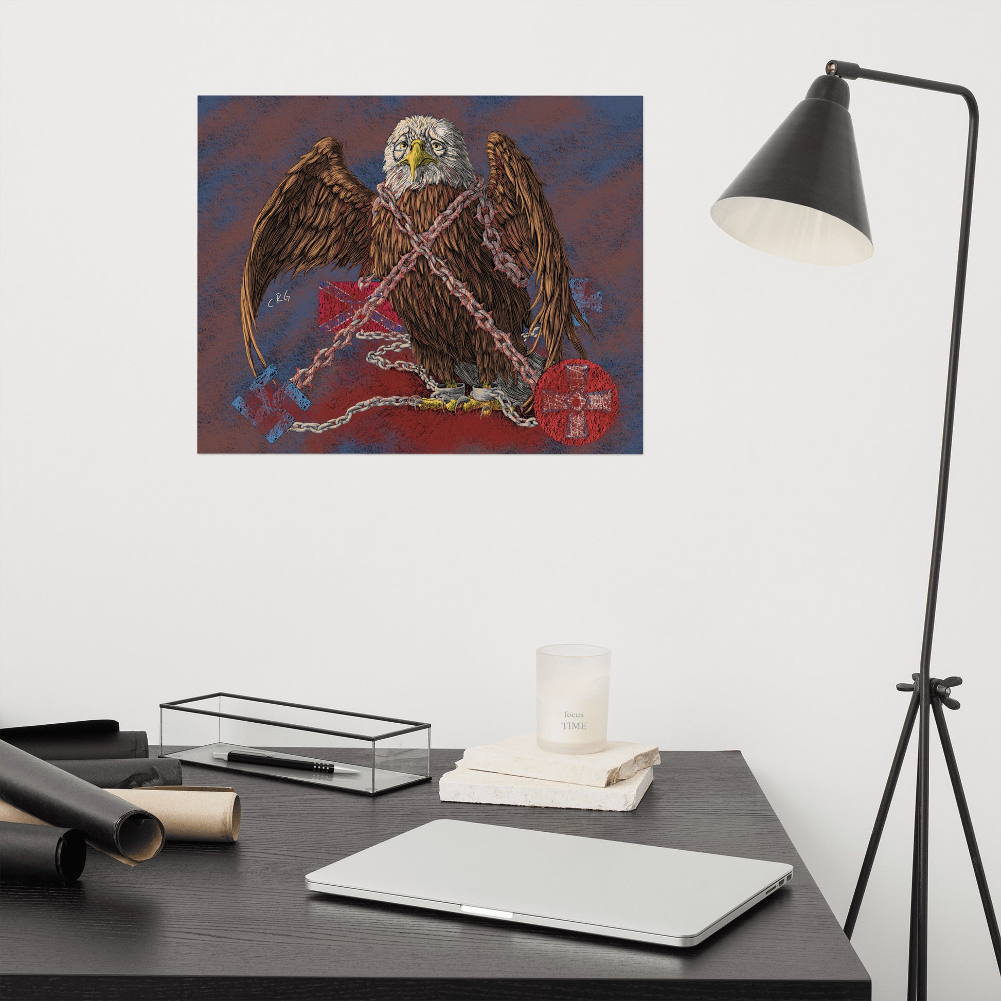 The Land of the... Art Print