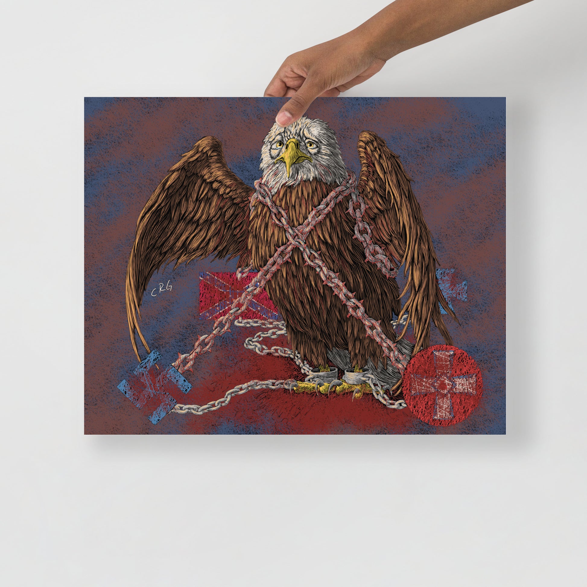 The Land of the... Art Print