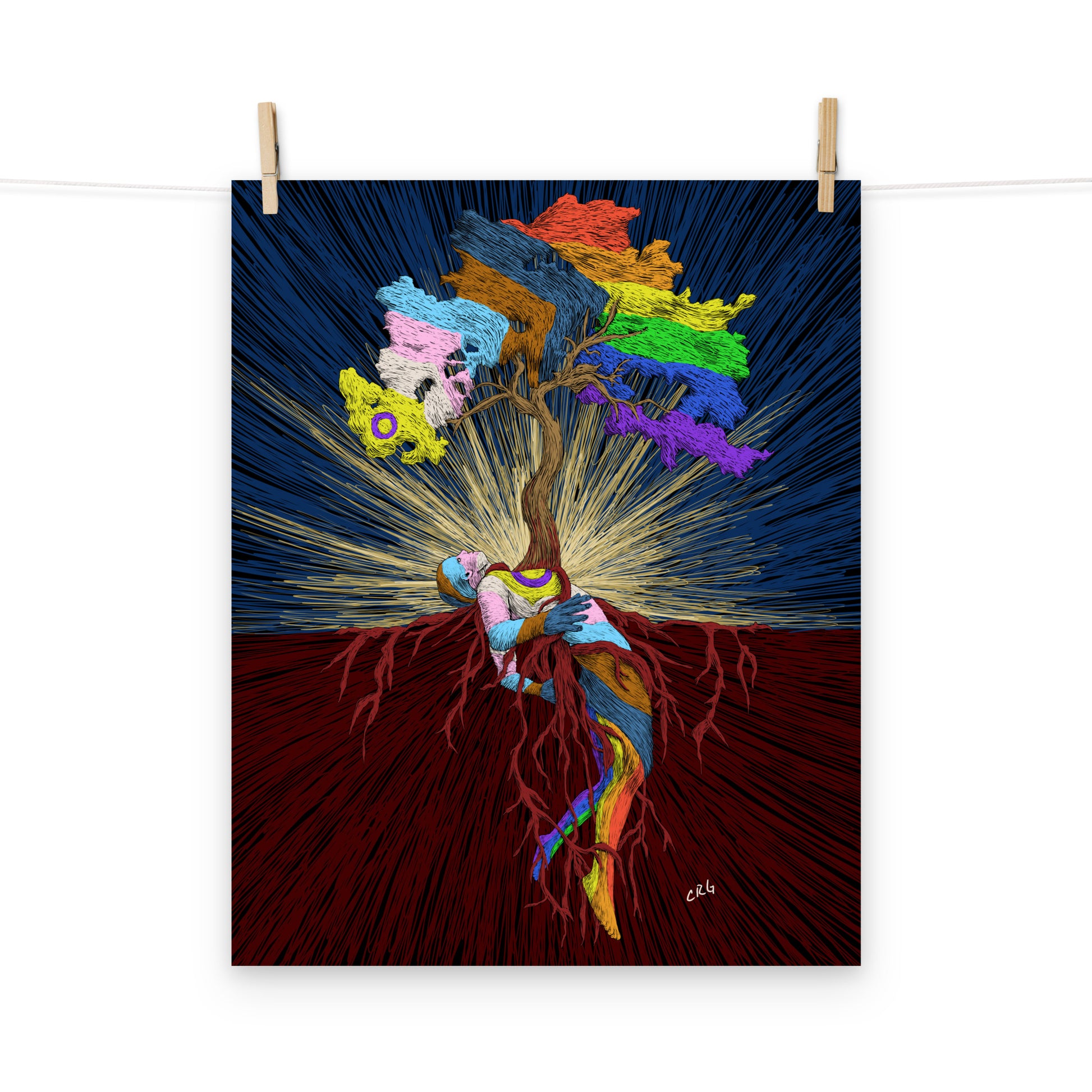 We Are Eternal Art Print