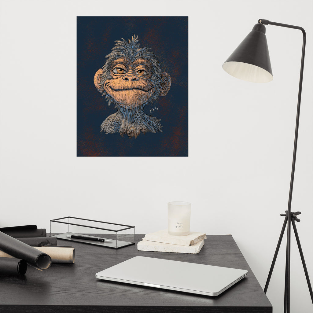 Chimpanzee Art Print