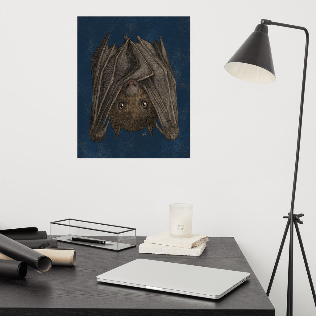 Fruit Bat Art Print