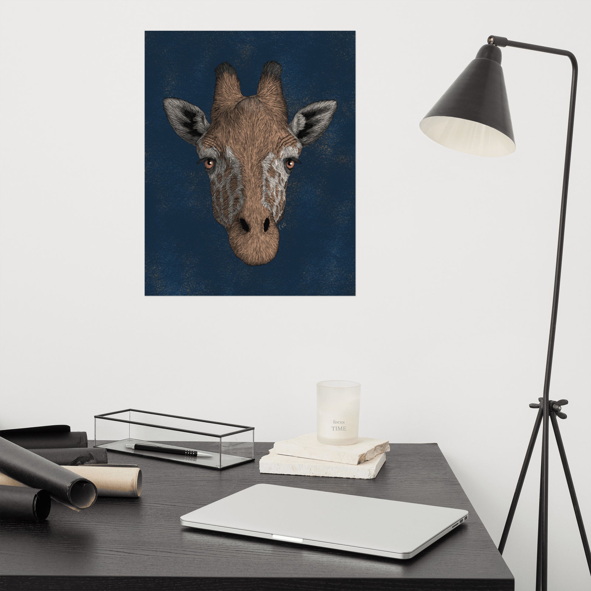 Giraffe Art Print