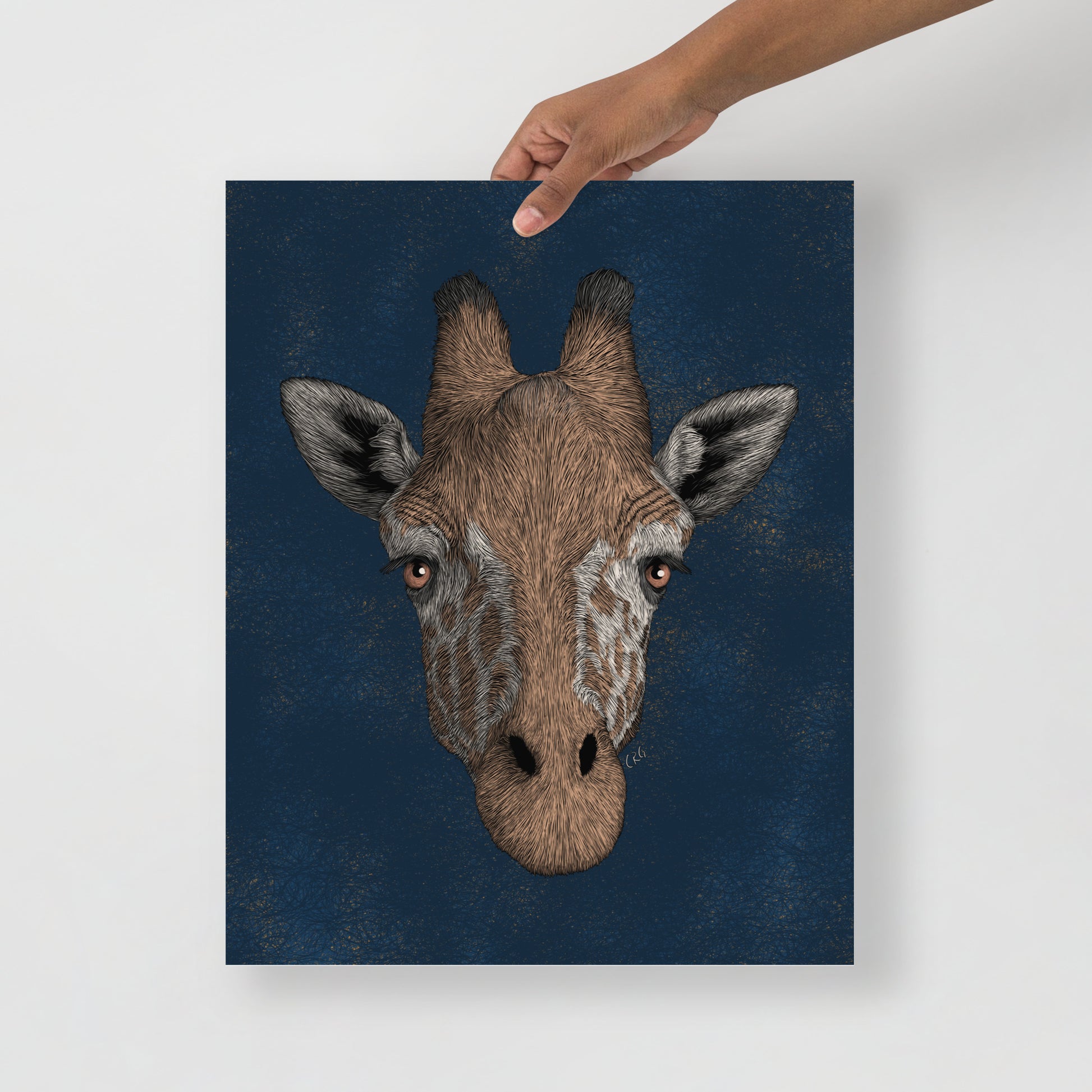 Giraffe Art Print
