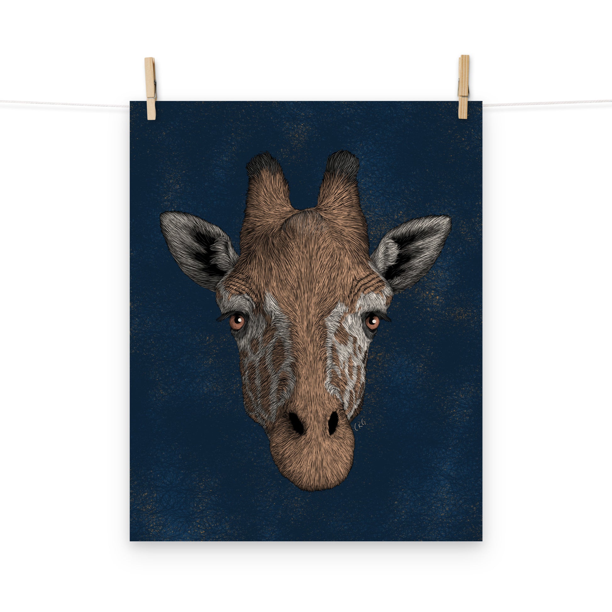 Giraffe Art Print