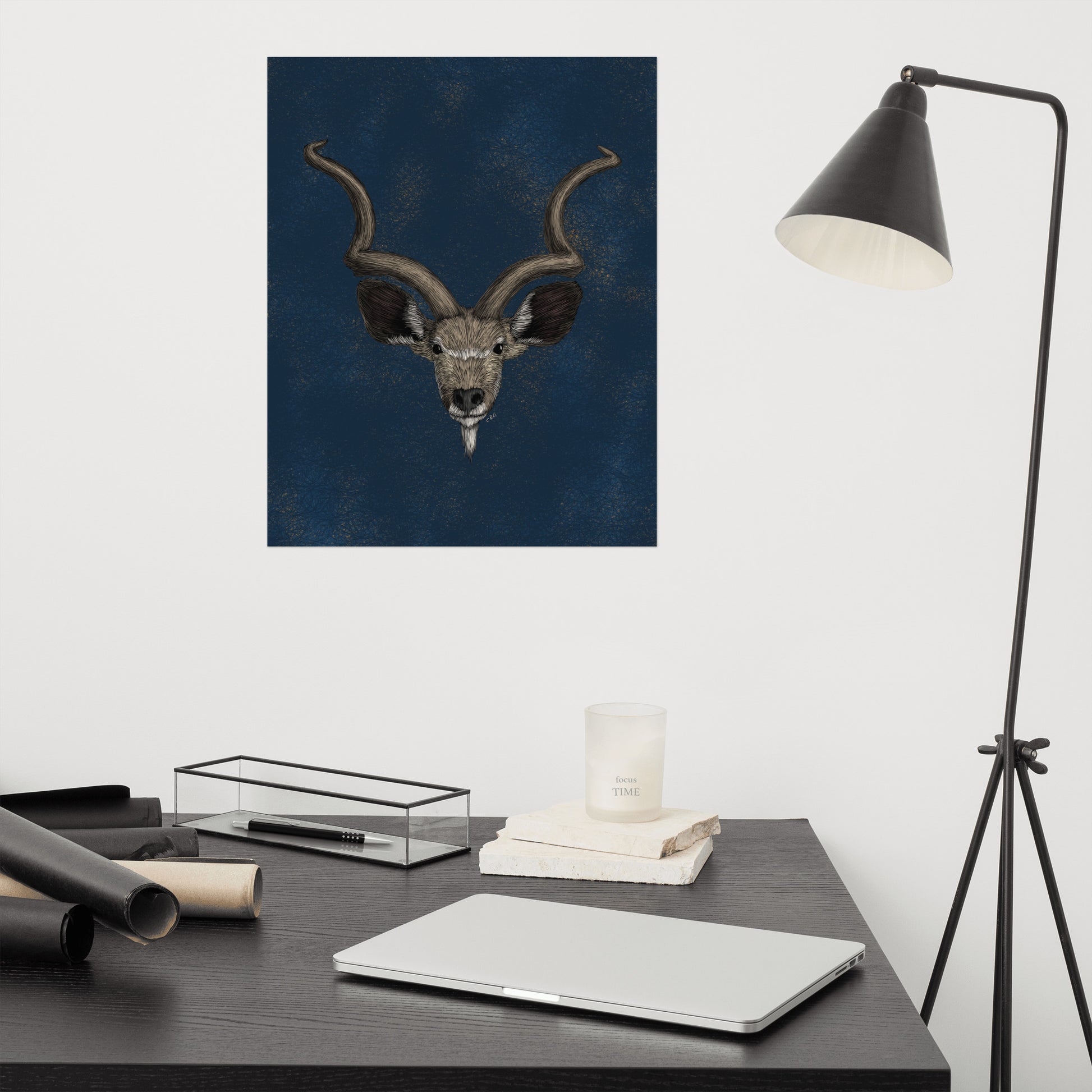 Kudu Art Print