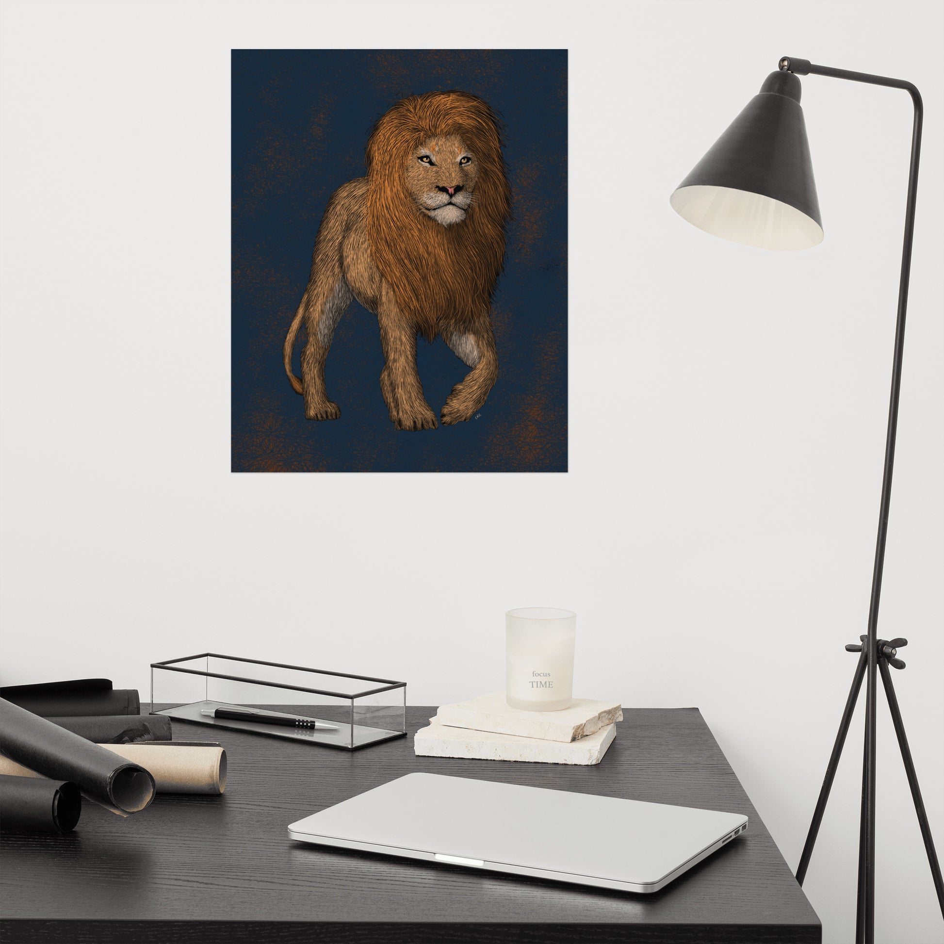 Lion Art Print