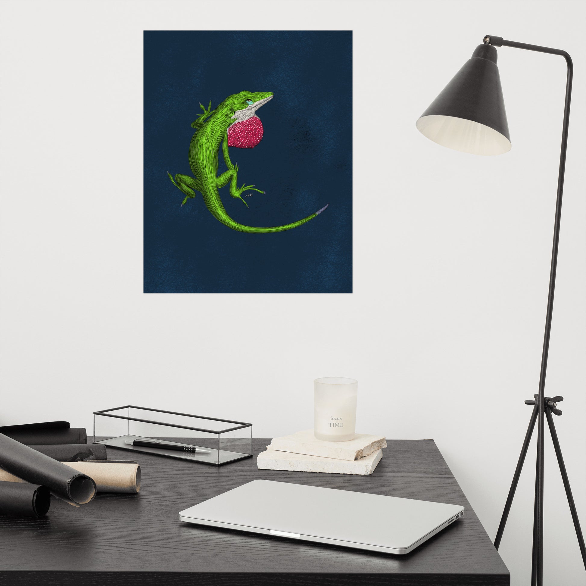 Anole Art Print