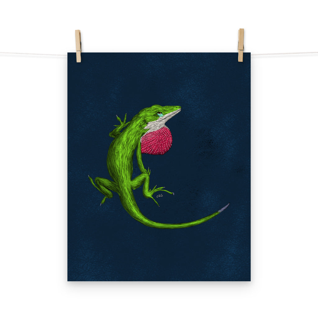 Anole Art Print