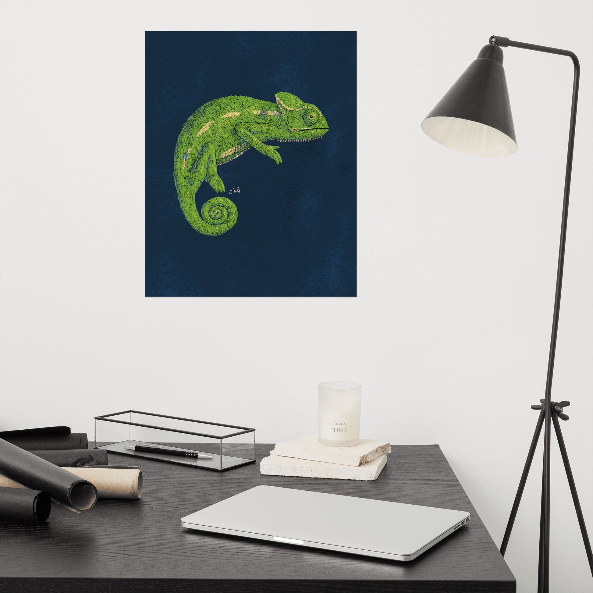 Chameleon Art Print