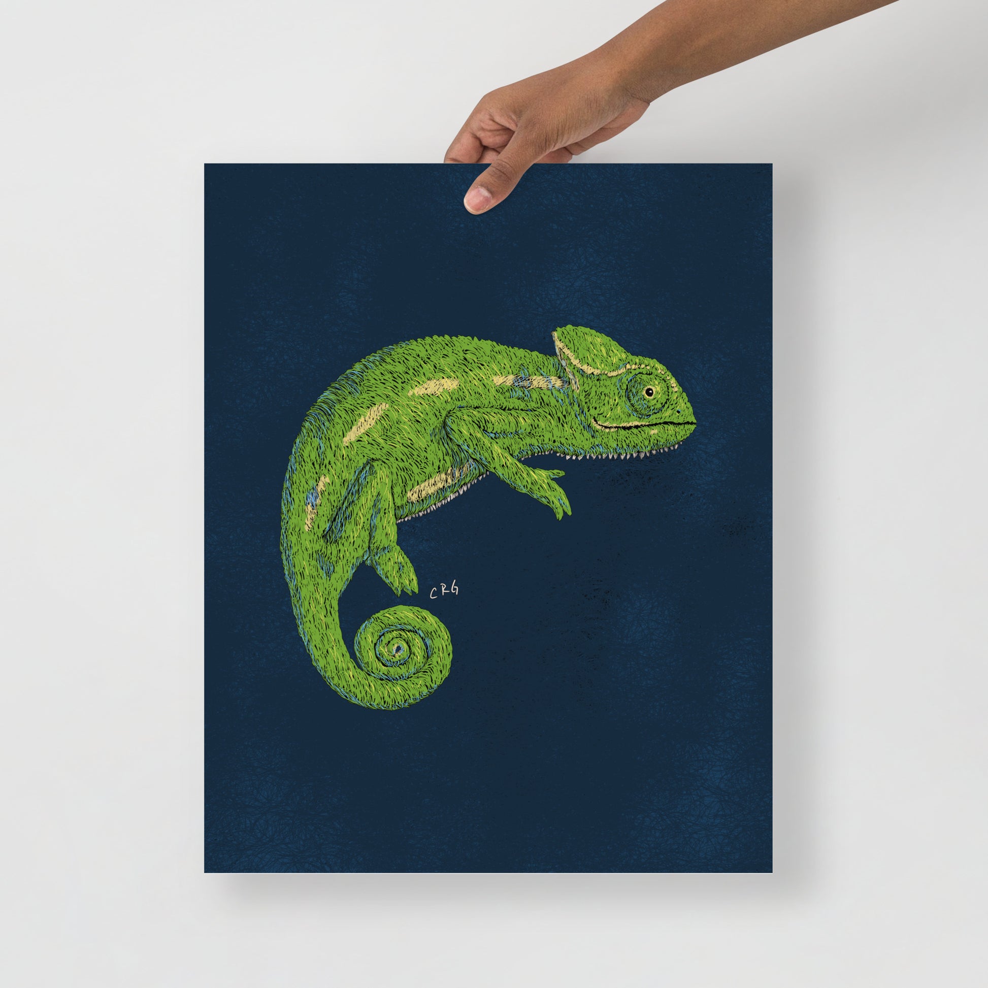 Chameleon Art Print