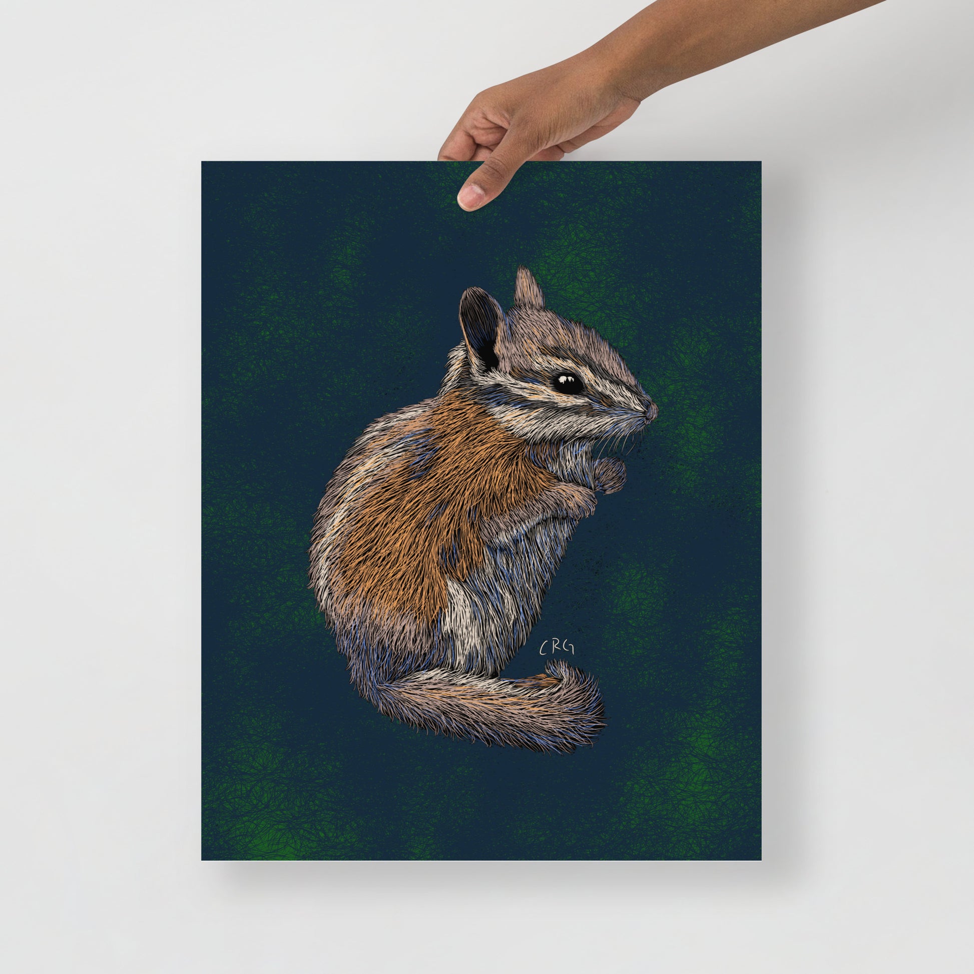 Chipmunk Art Print
