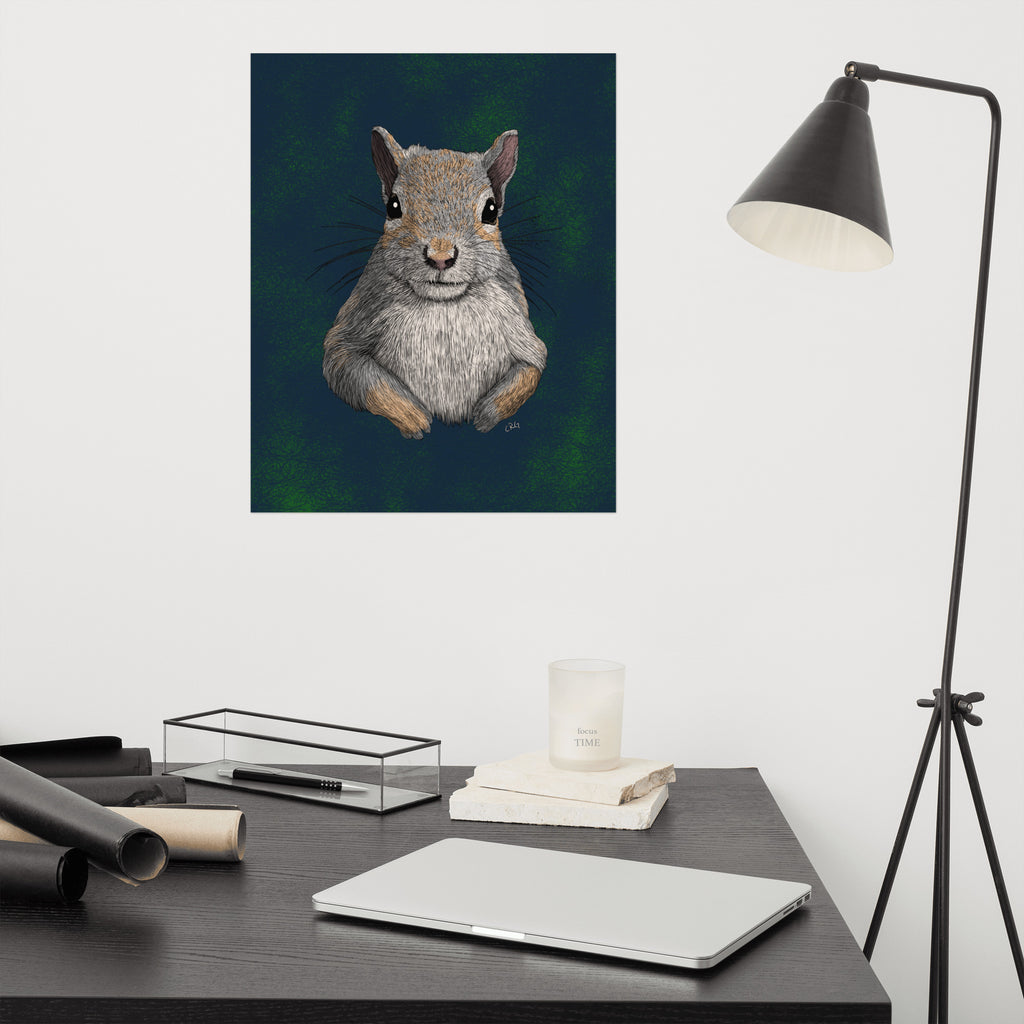 Squirrel Art Print