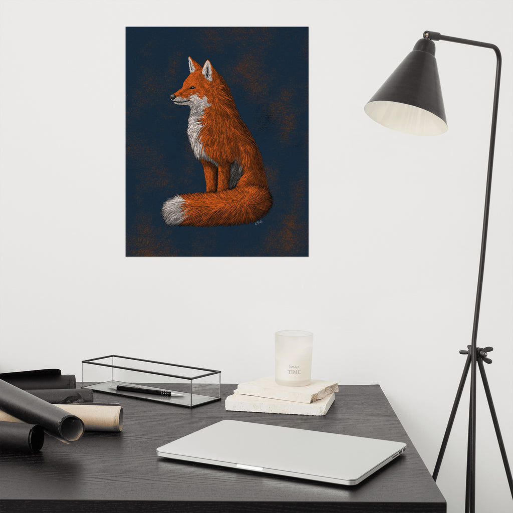 Red Fox Art Print
