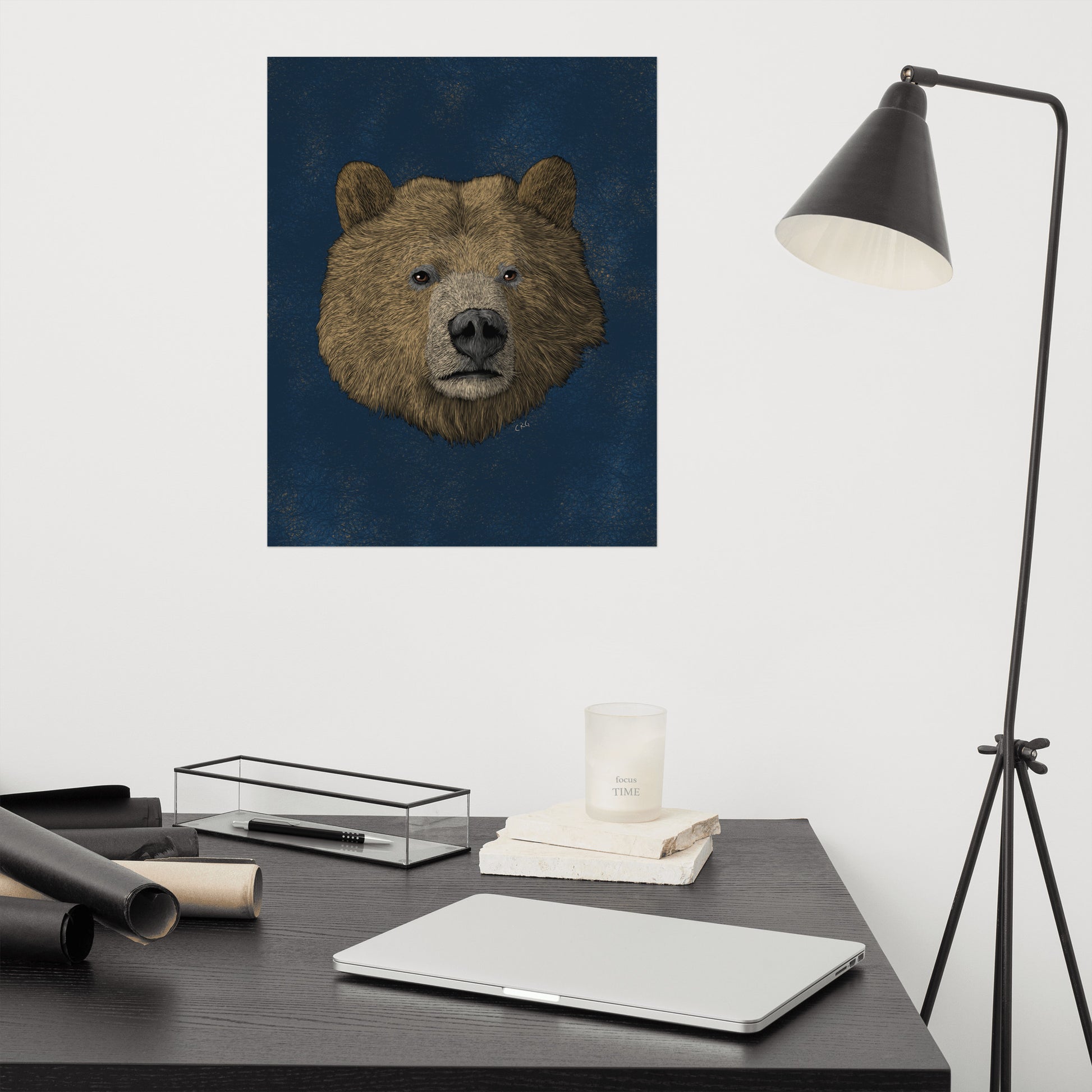 Grizzly Bear Art Print
