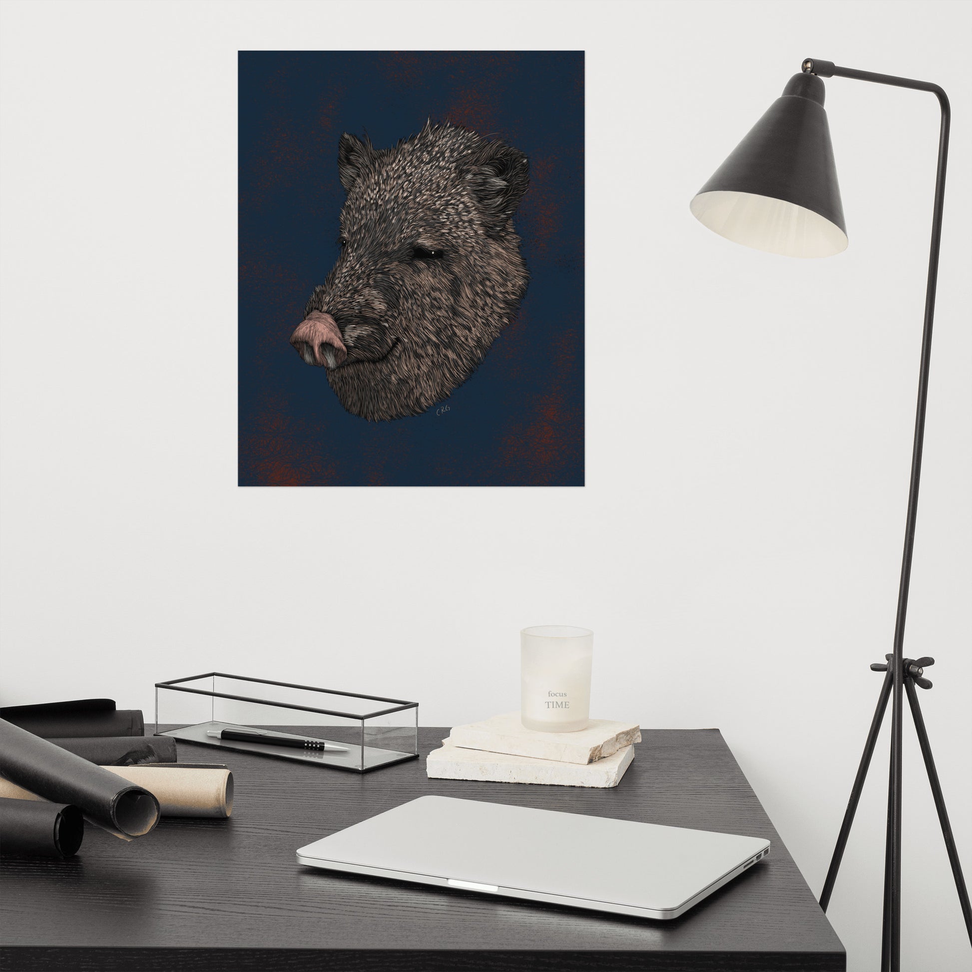 Javelina Art Print