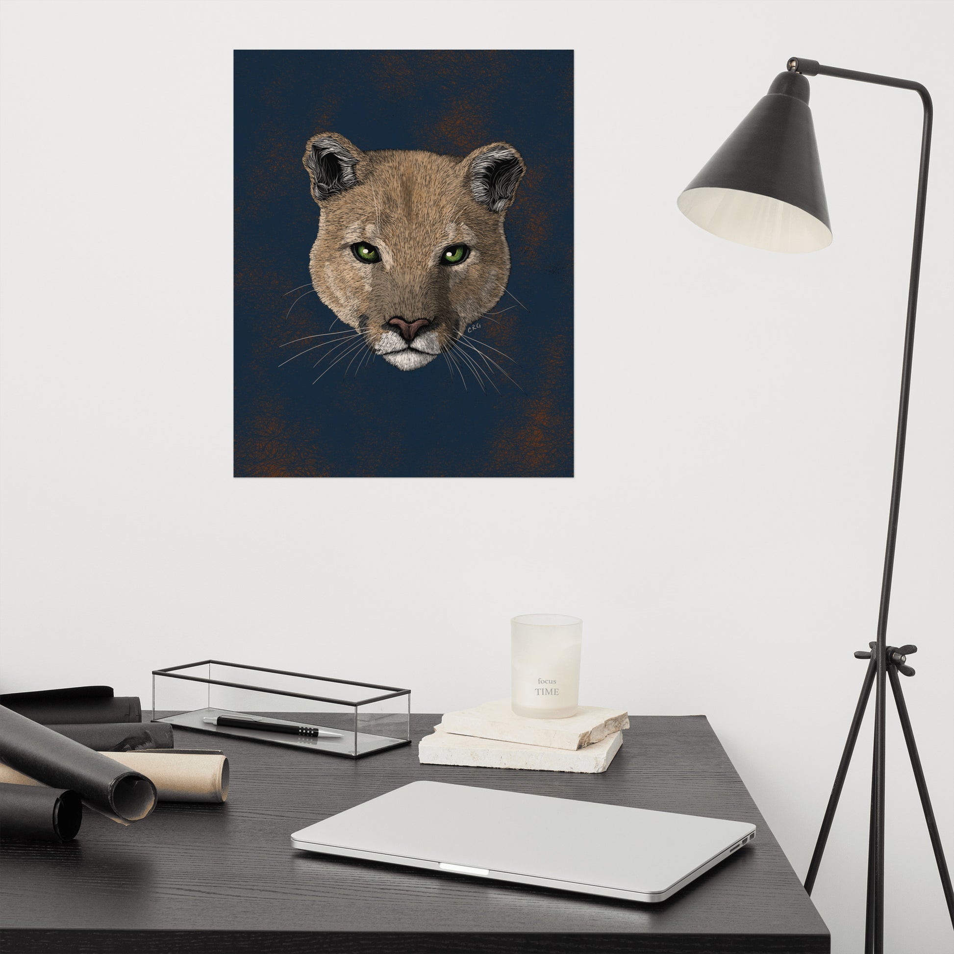 Mountain Lion Art Print