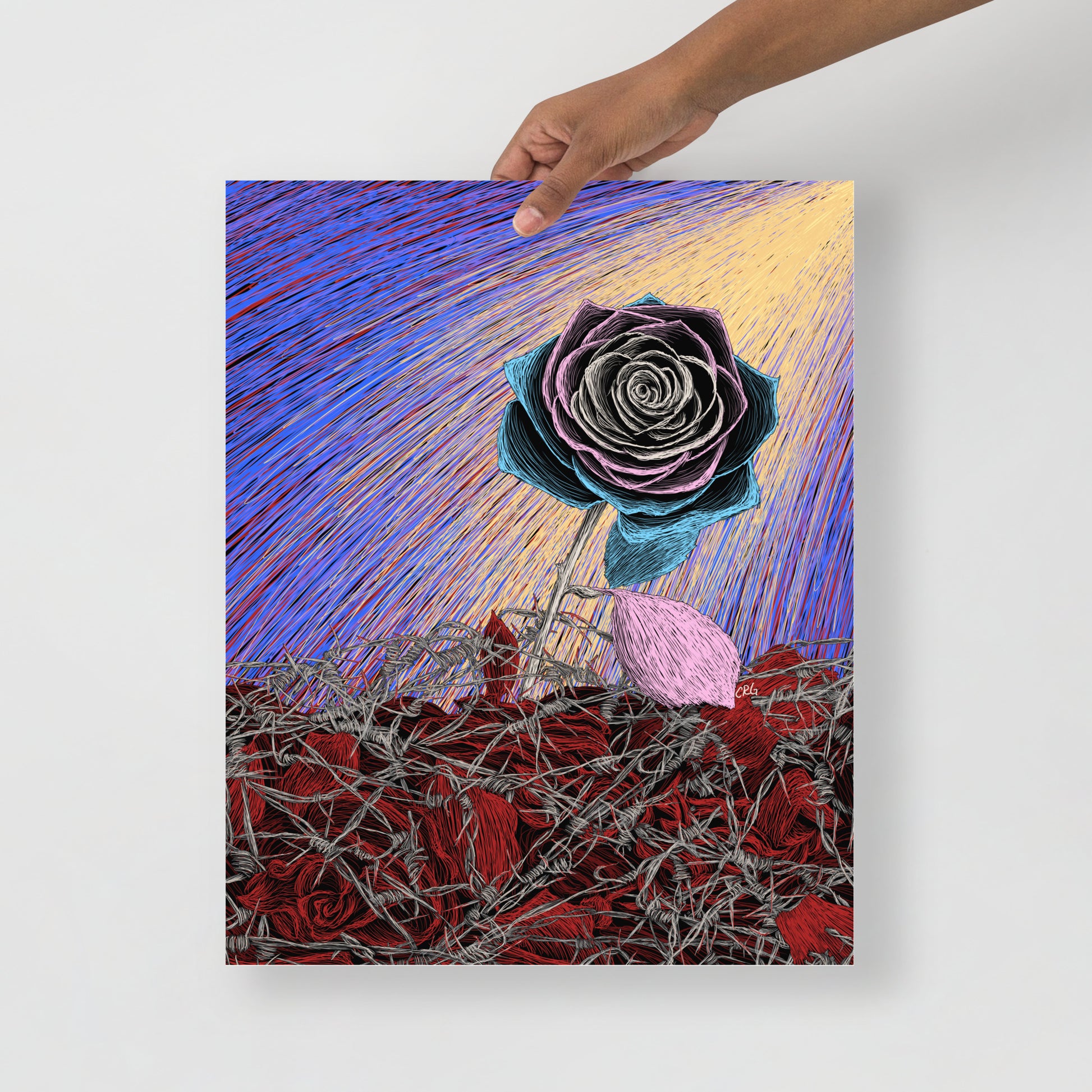 We Persist Art Print