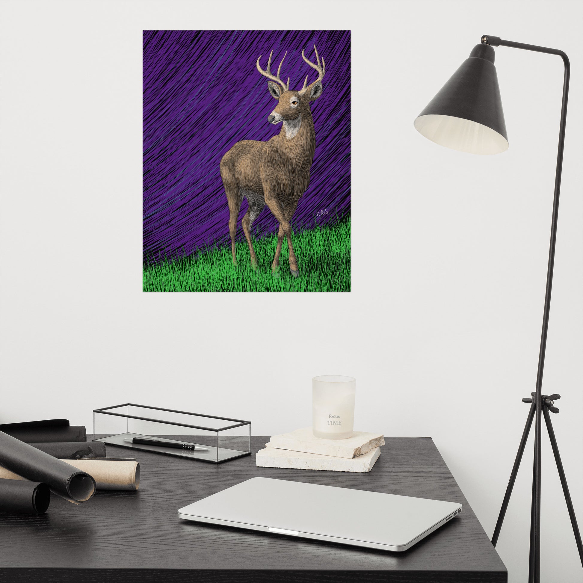 Deer Art Print
