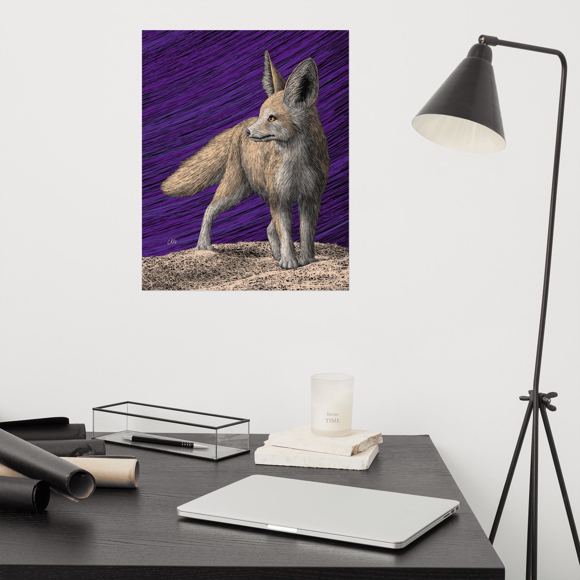 Fennec Fox Art Print
