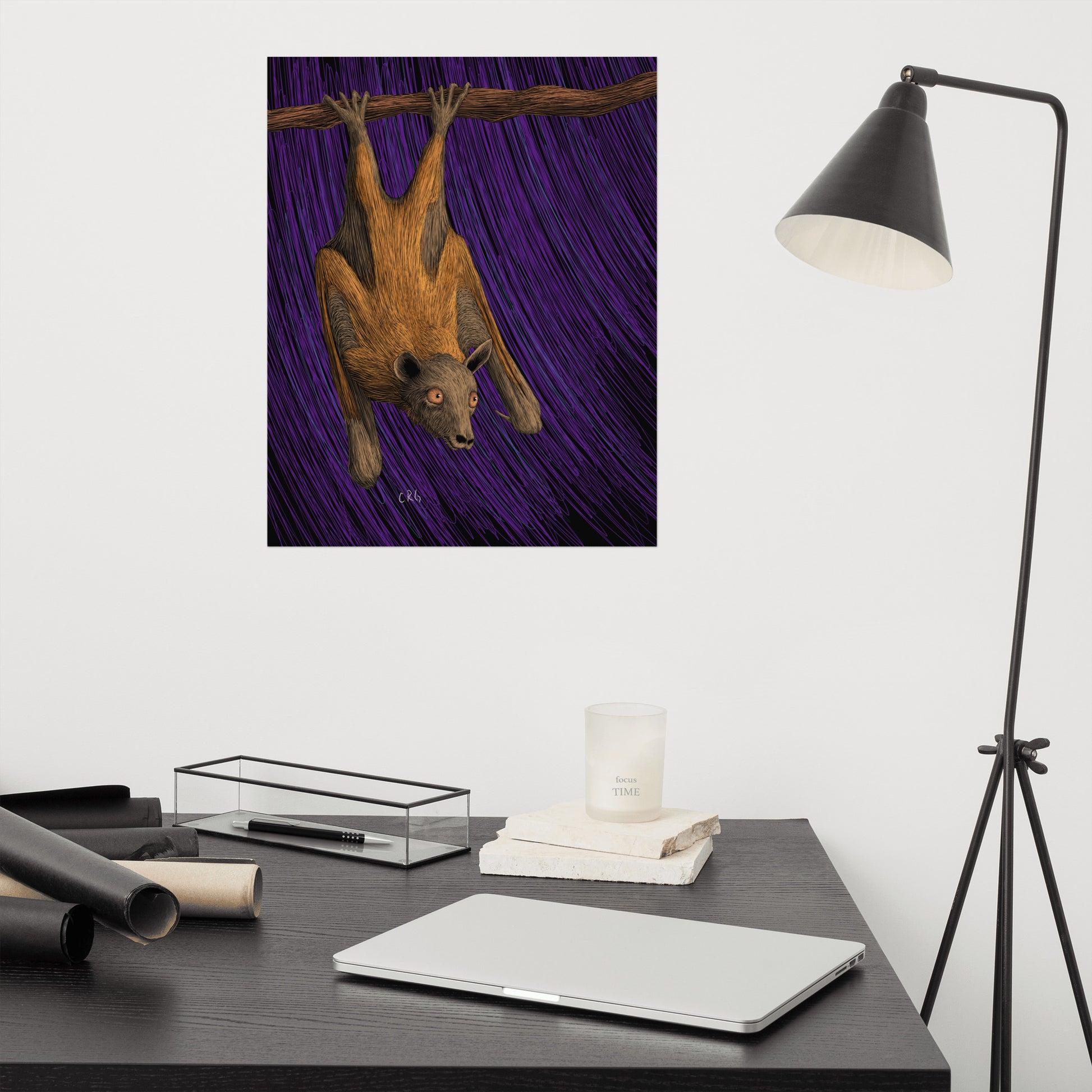 Fruit Bat Art Print