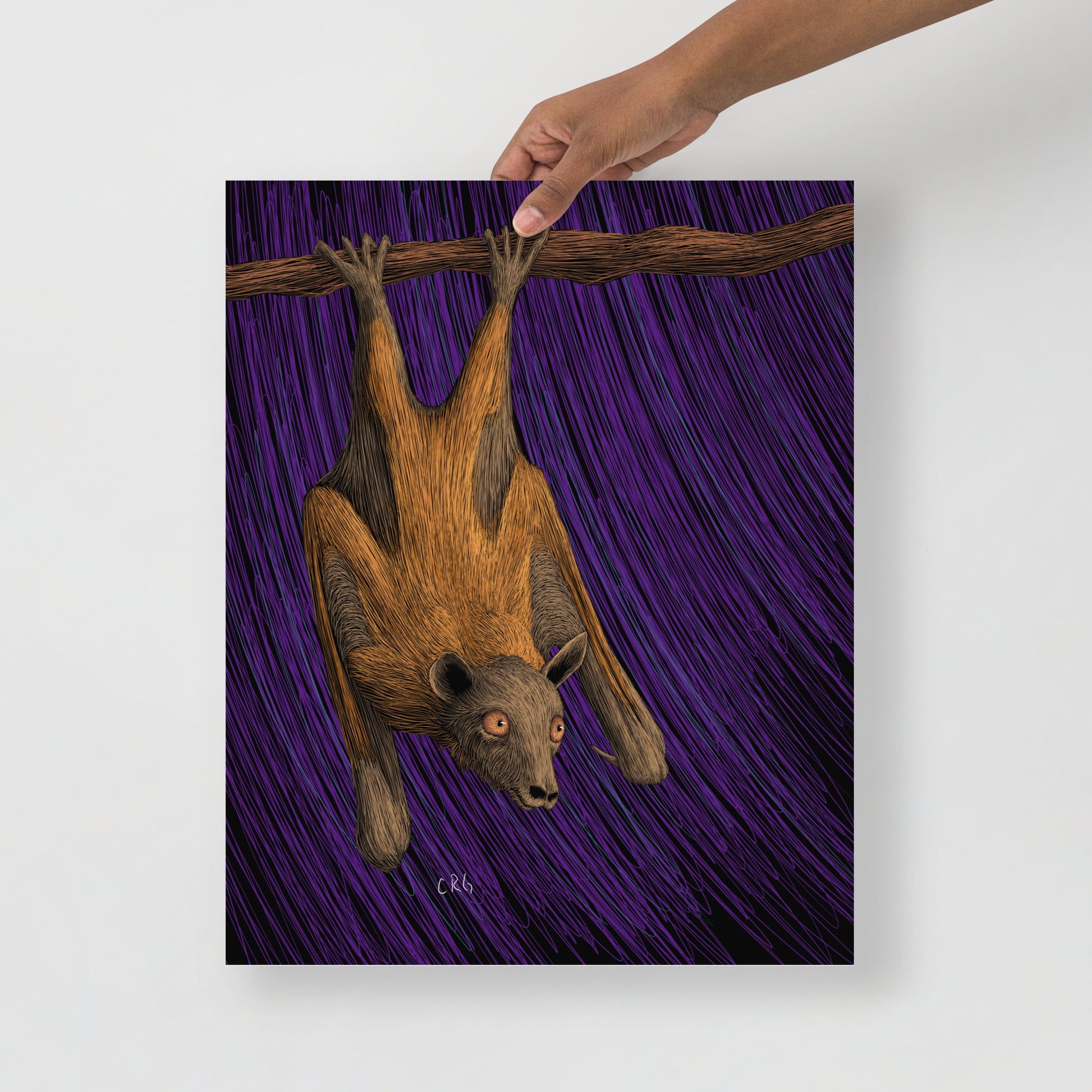 Fruit Bat Art Print