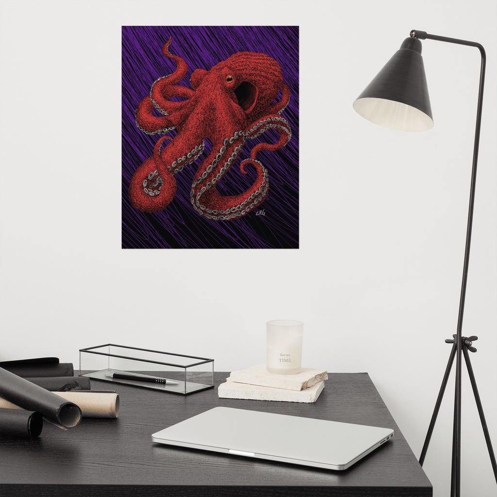 Octopus Art Print