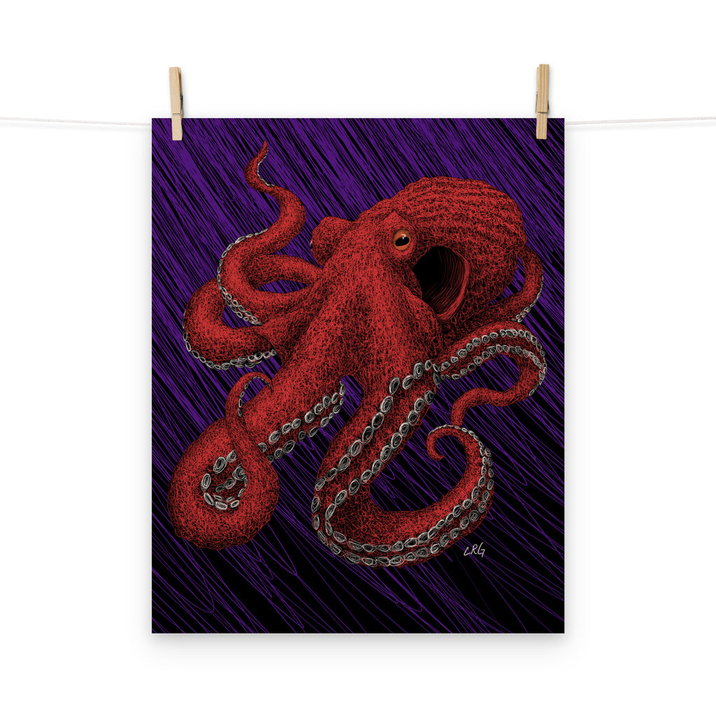 Octopus Art Print