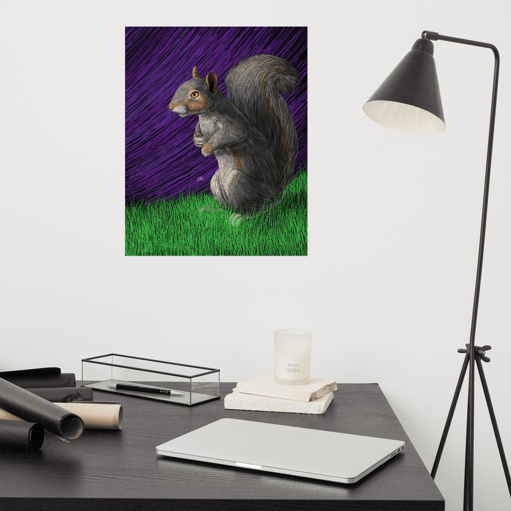 Squirrel Art Print
