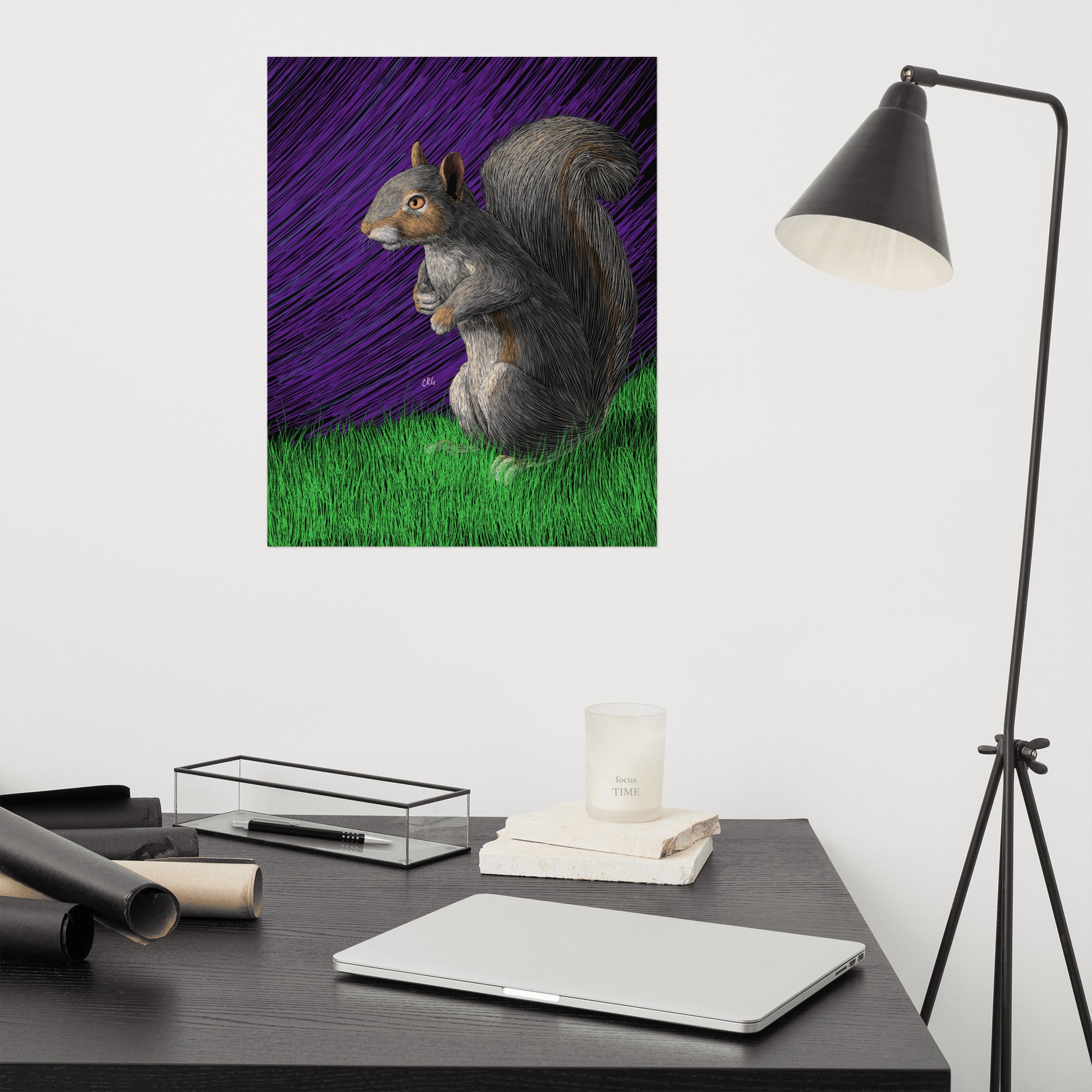 Squirrel Art Print