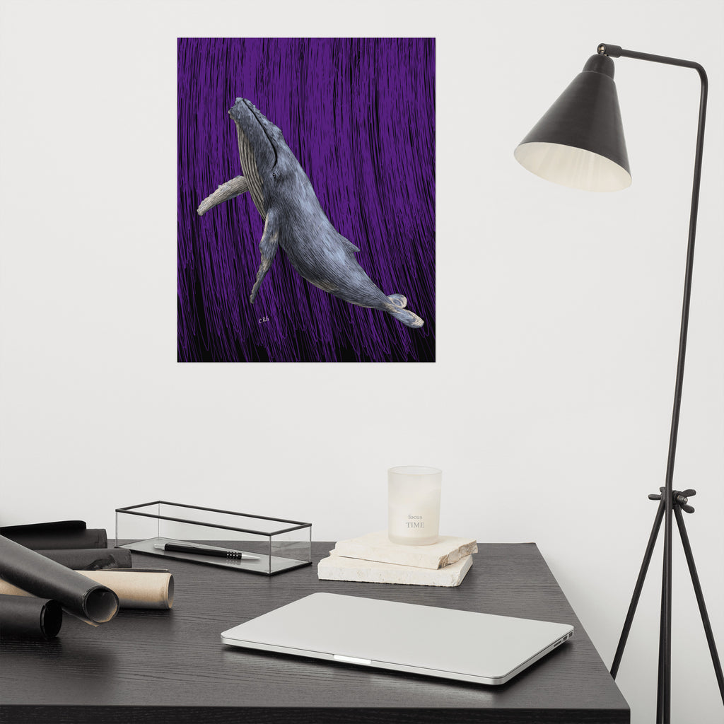 Whale Art Print