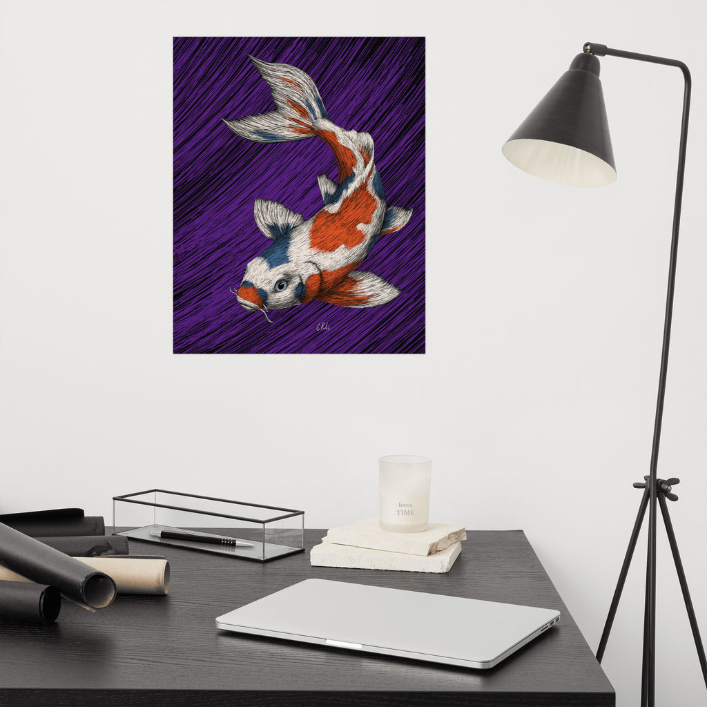 Koi Fish Art Print