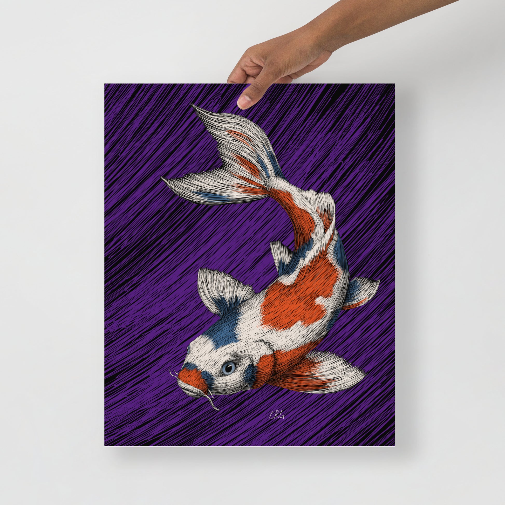 Koi Fish Art Print