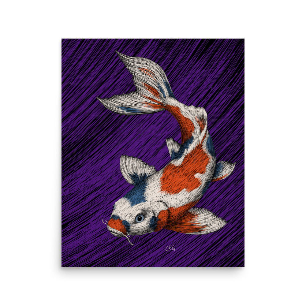Koi Fish Art Print
