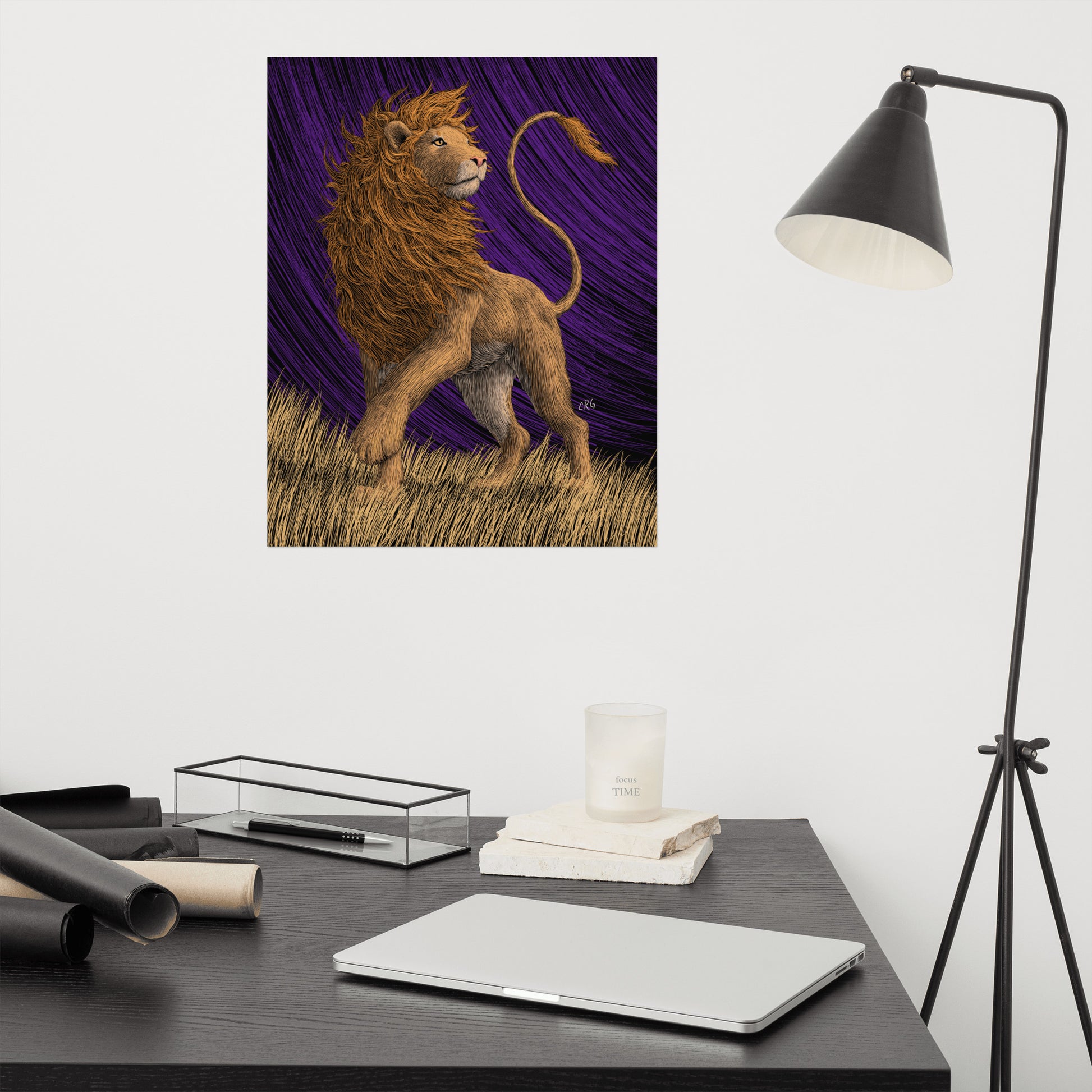 Lion Art Print