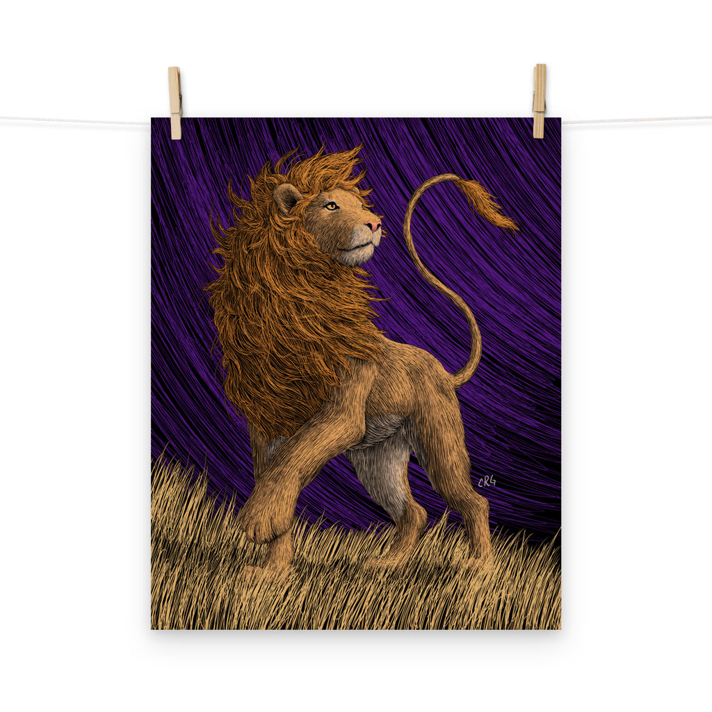 Lion Art Print