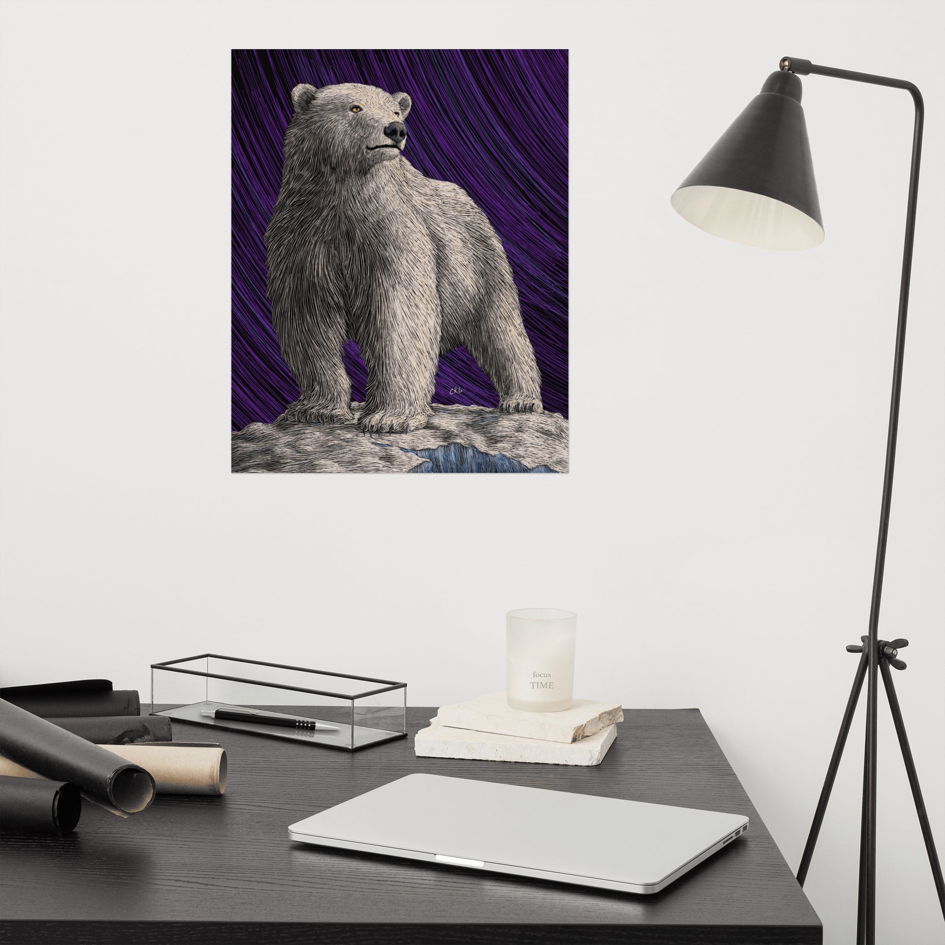 Polar Bear Art Print